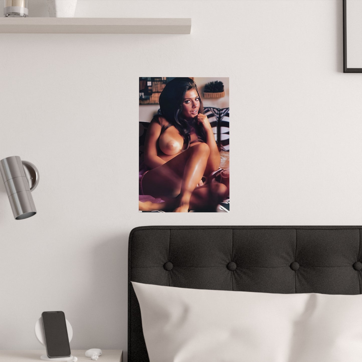Satin Posters (210gsm) Playboy Playmate Cynthia Myers nude