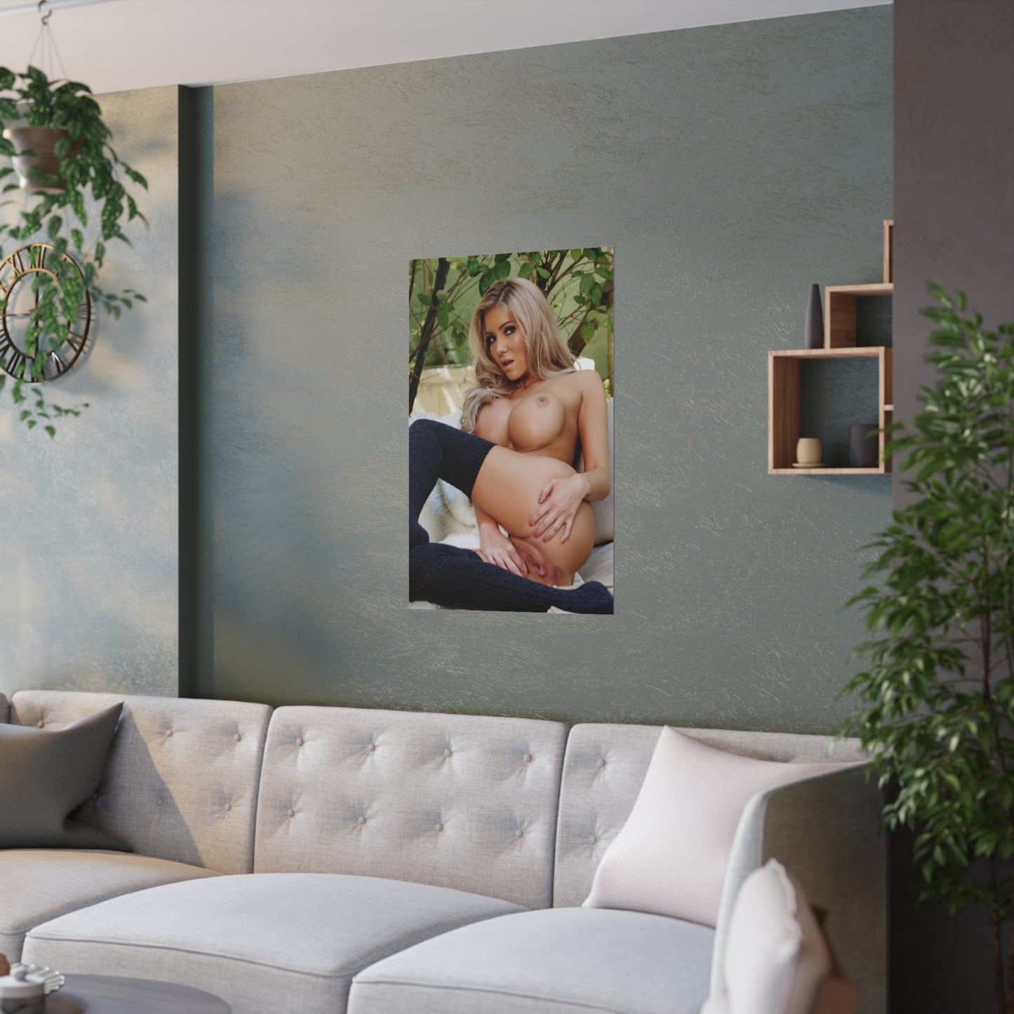 Satin Posters (210gsm) Pet Harli Lotts Nude