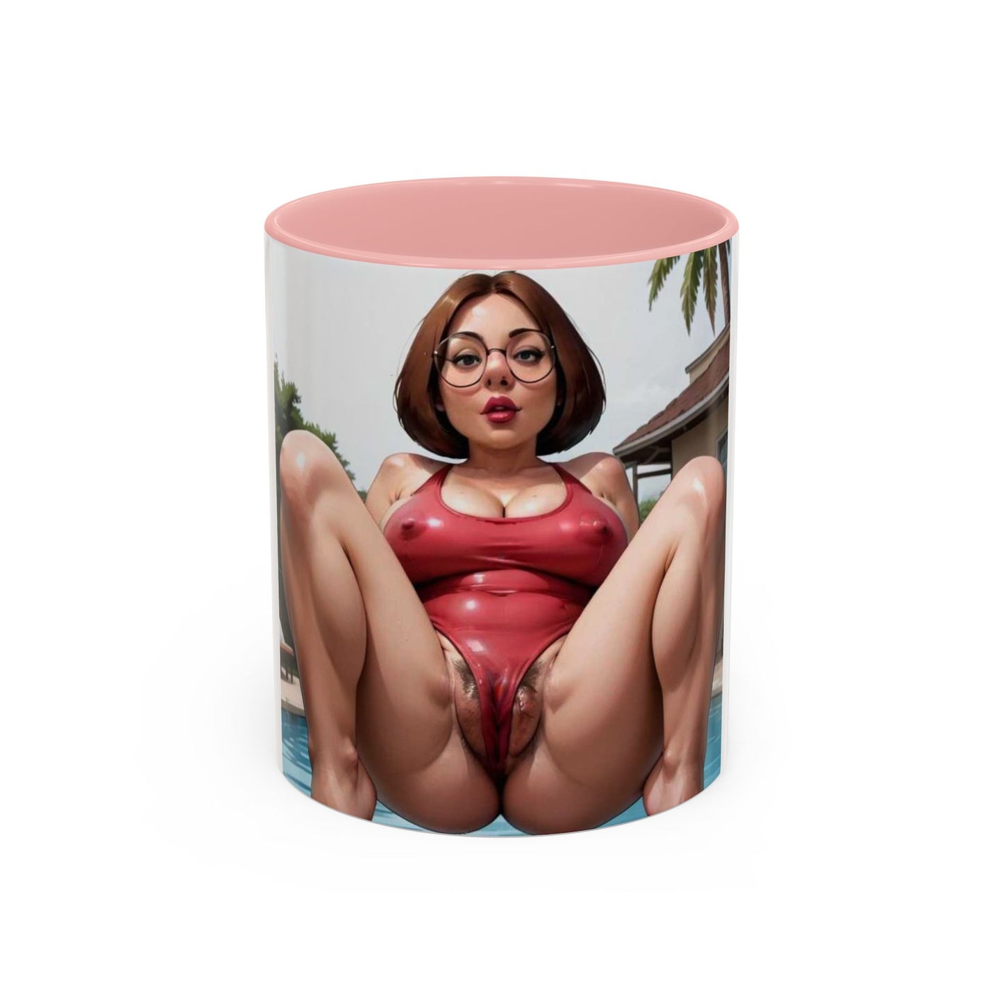 Accent Coffee Mug (11, 15oz) Meg Griffin Nude