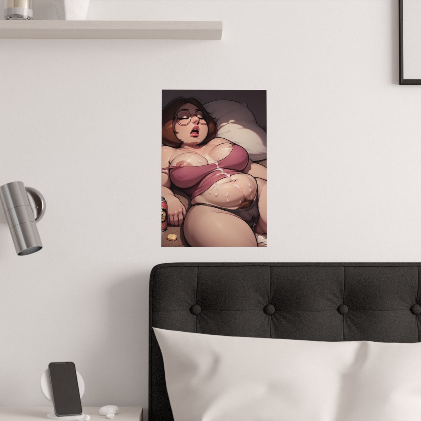 Satin Posters (210gsm) Meg Griffin Nude