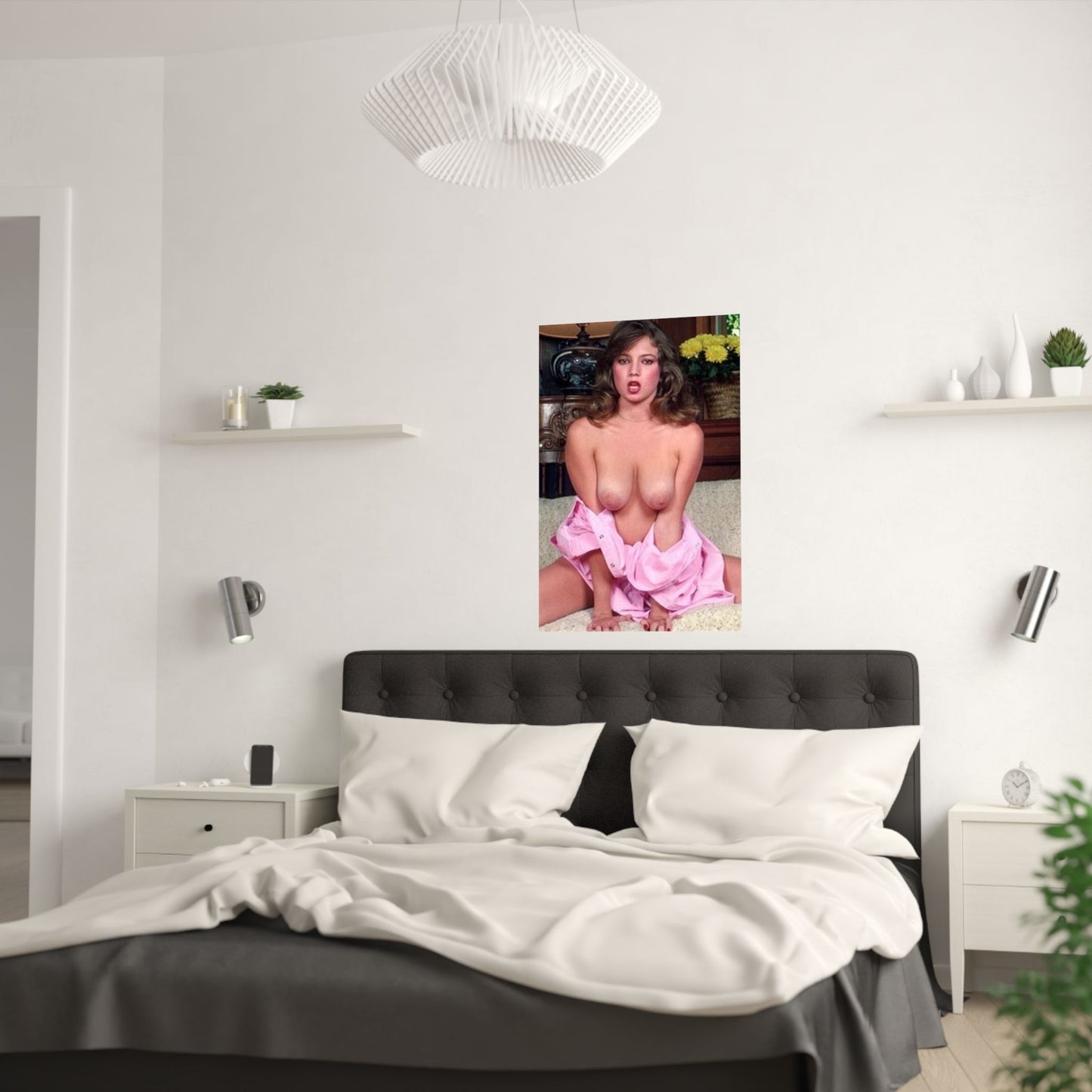 Satin Posters (210gsm) Traci Lords Nude Porn Retro