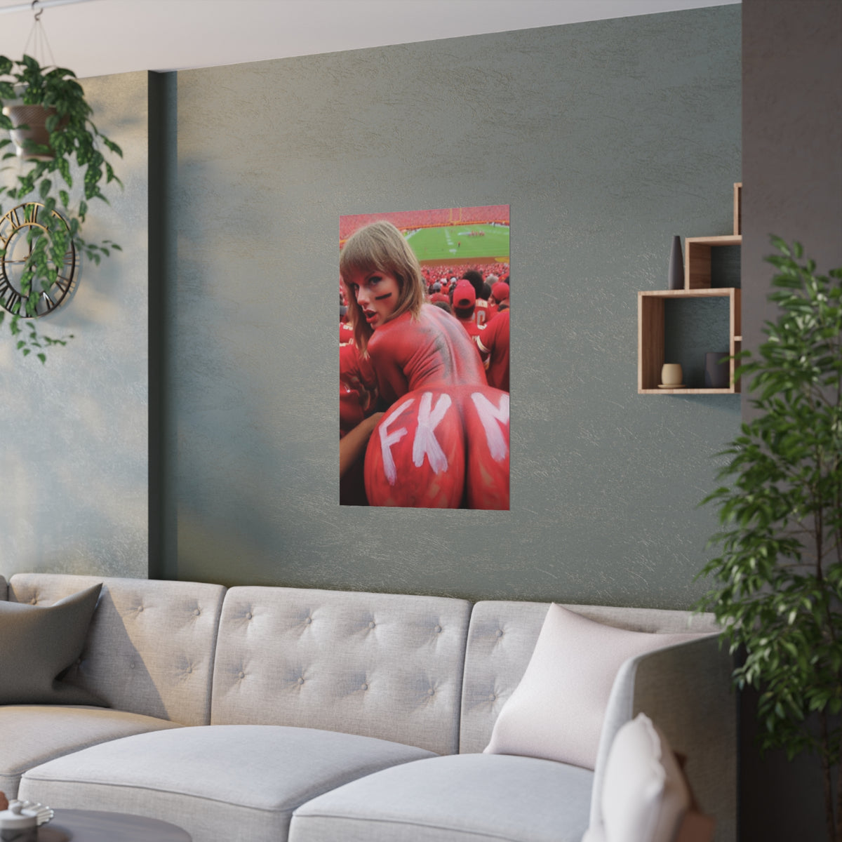 Satin Posters (210gsm) Taylor Swift AI Nudes