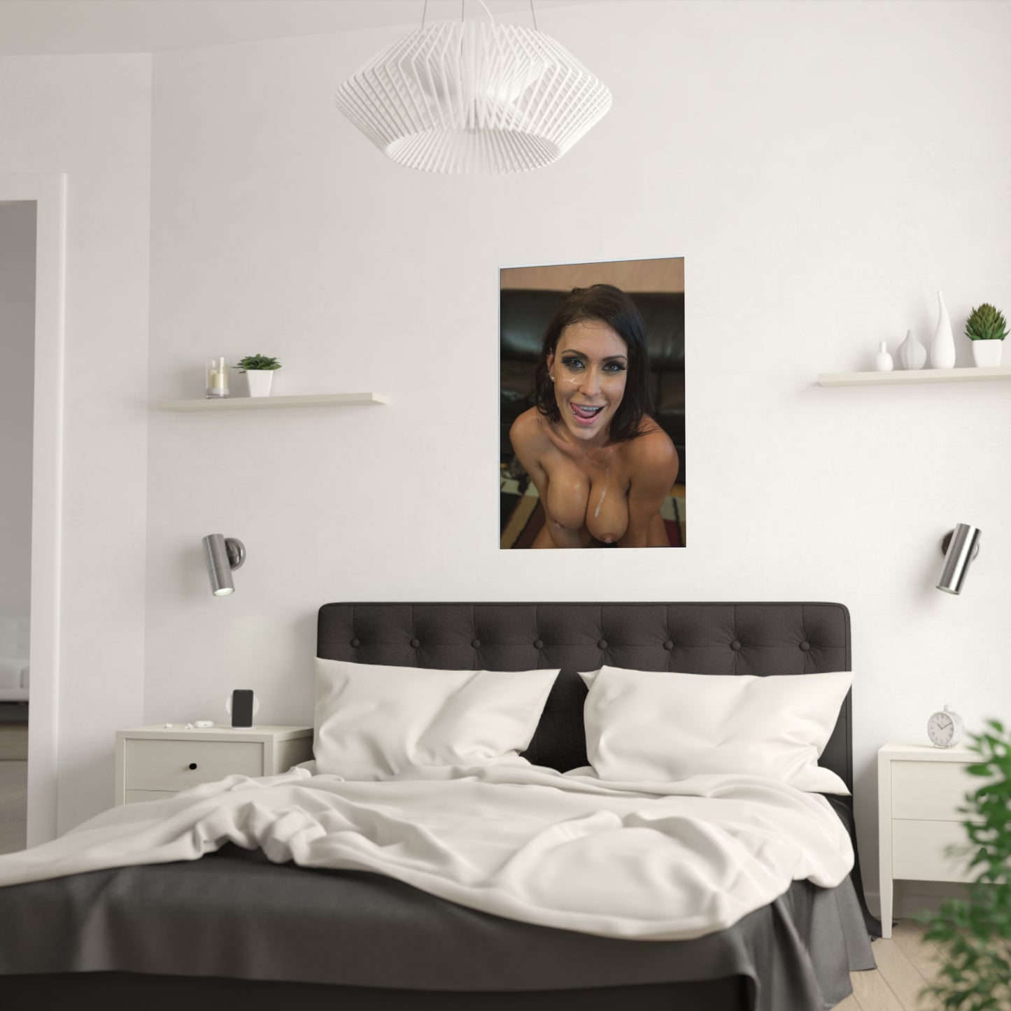 Satin Posters (210gsm) Target Practice Nude