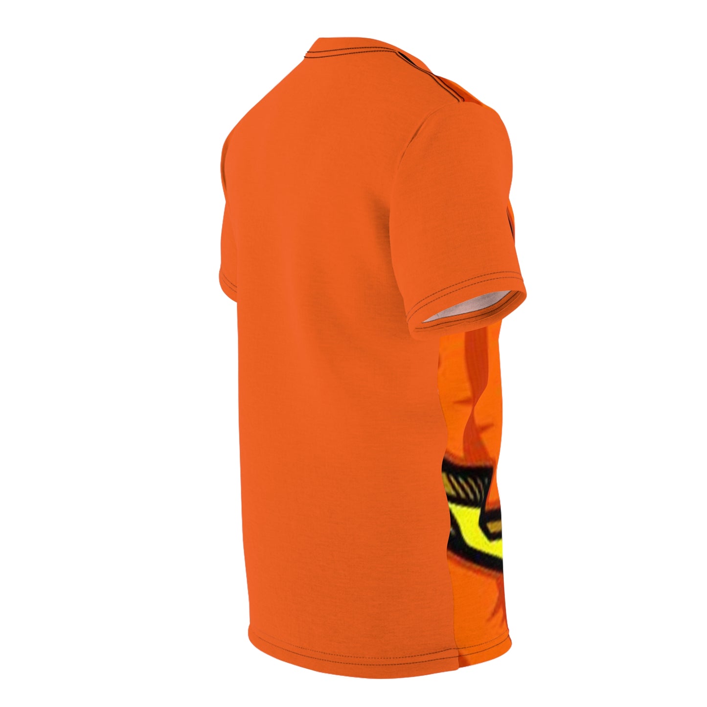 Unisex Cut & Sew Tee (AOP) Halloween Jack-O-Lantern