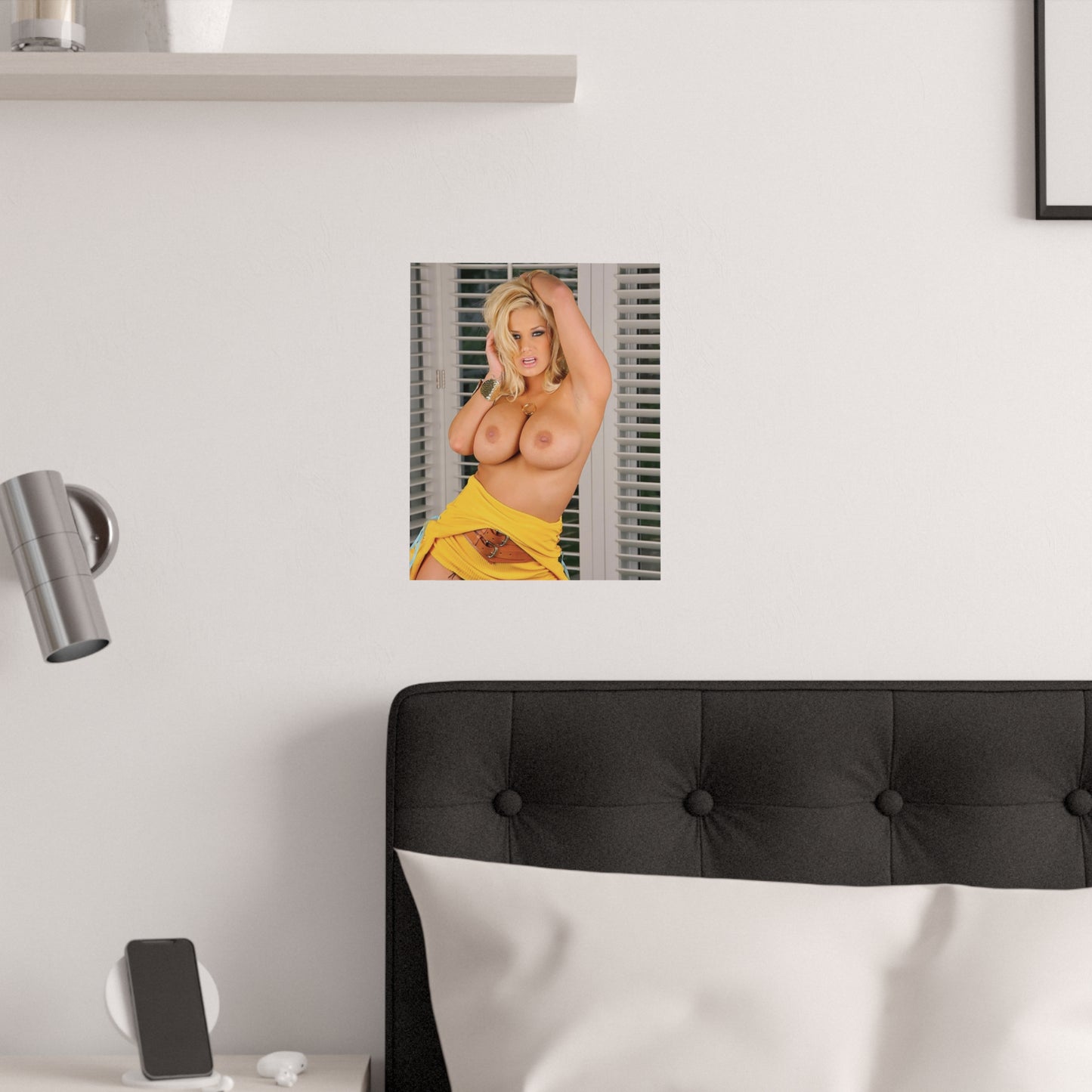 Satin Posters (210gsm) Adult Star Shyla Stylez Nude