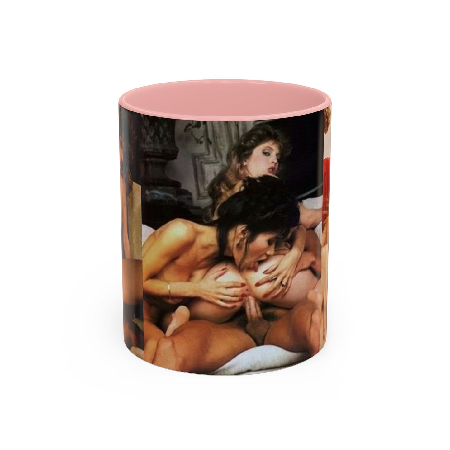 Accent Coffee Mug (11, 15oz) Traci Lords Nude Naked Fucking Retro