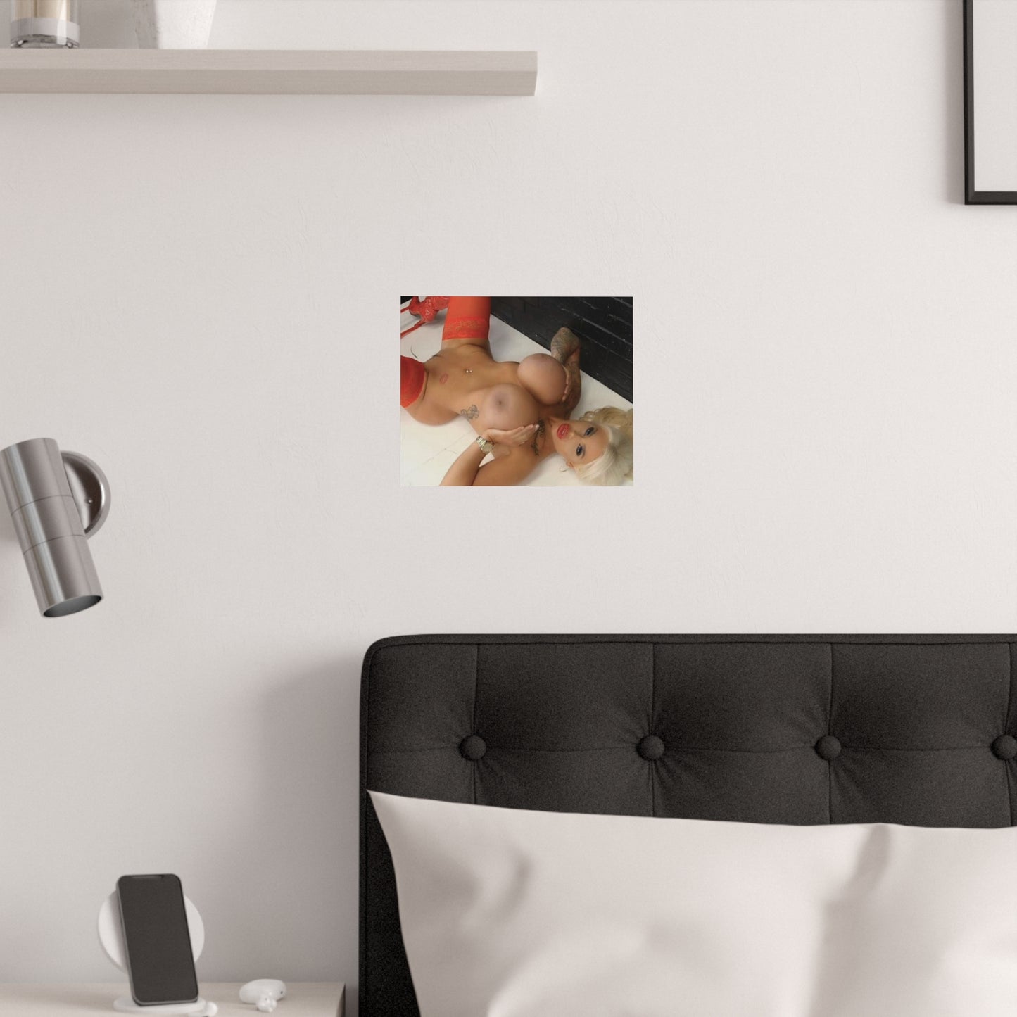 Satin Posters (210gsm) Busty Candy Charms Nude