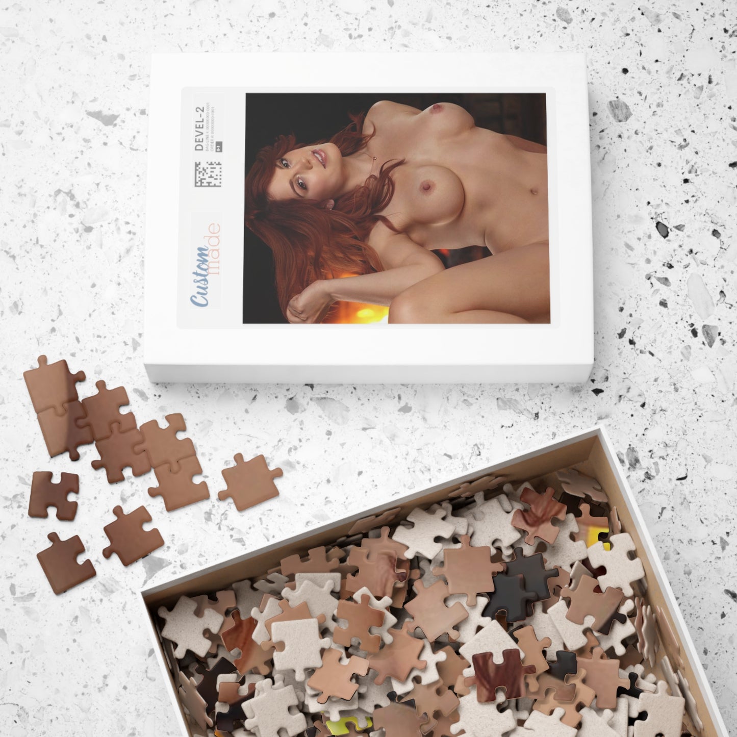 Puzzle (110, 252, 500, 1014-piece) Pet 2017 Molly Stewart Nude 2