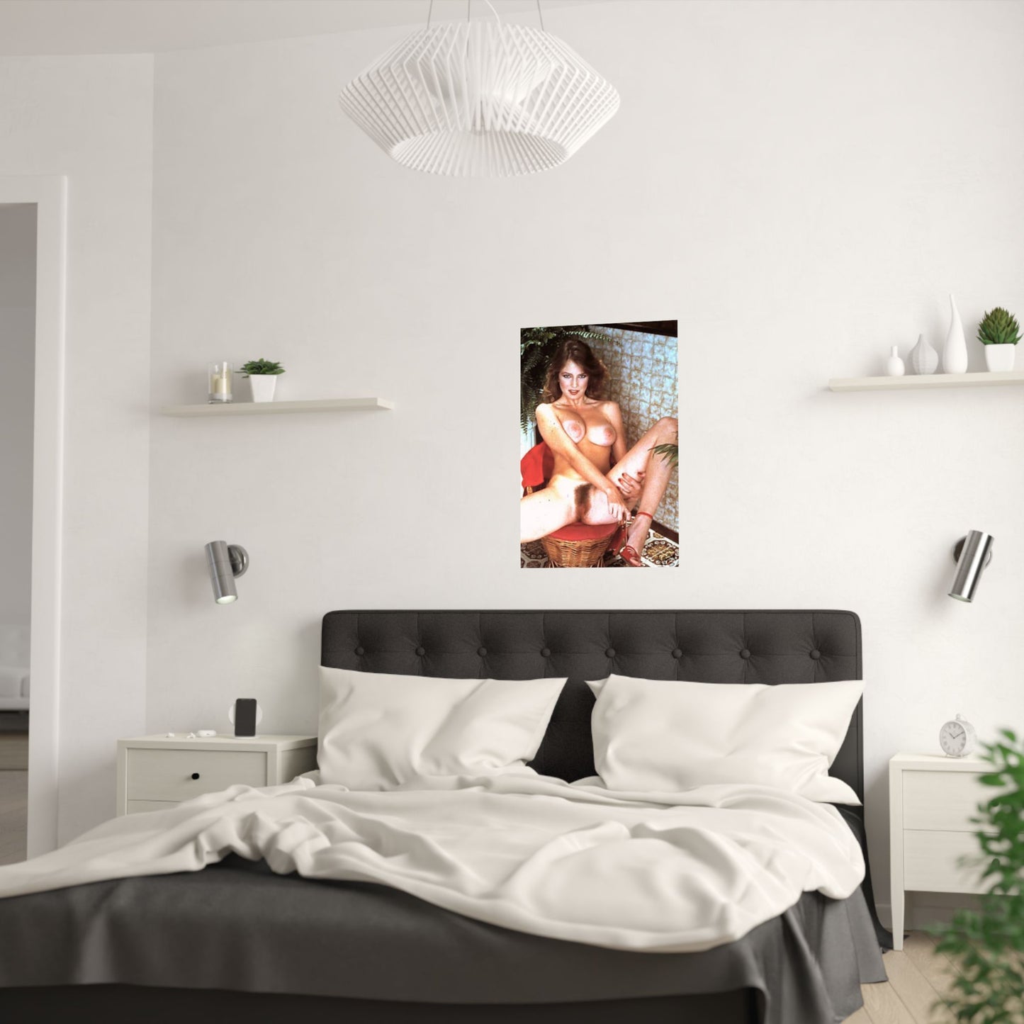 Satin Posters (210gsm) Traci Lords Nude Retro Pornstar Sex