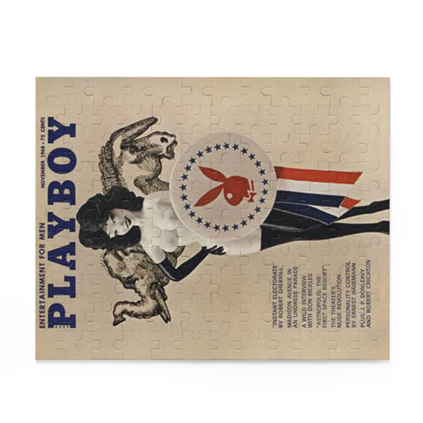 Puzzle (120, 252, 500-Piece) Playboy Cover November 1968