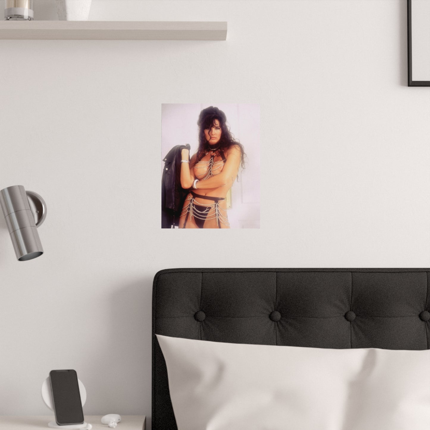 Satin Posters (210gsm) Retro Adult Star Julie Strain