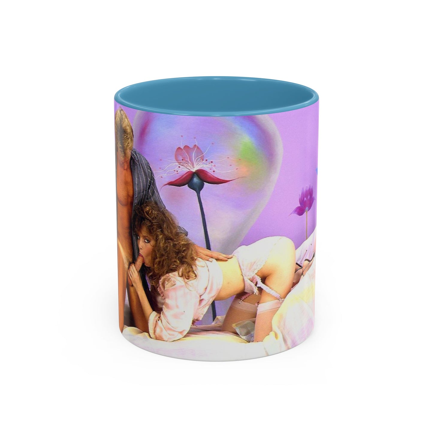 Accent Coffee Mug (11, 15oz) Traci Lords Nude Naked Retro