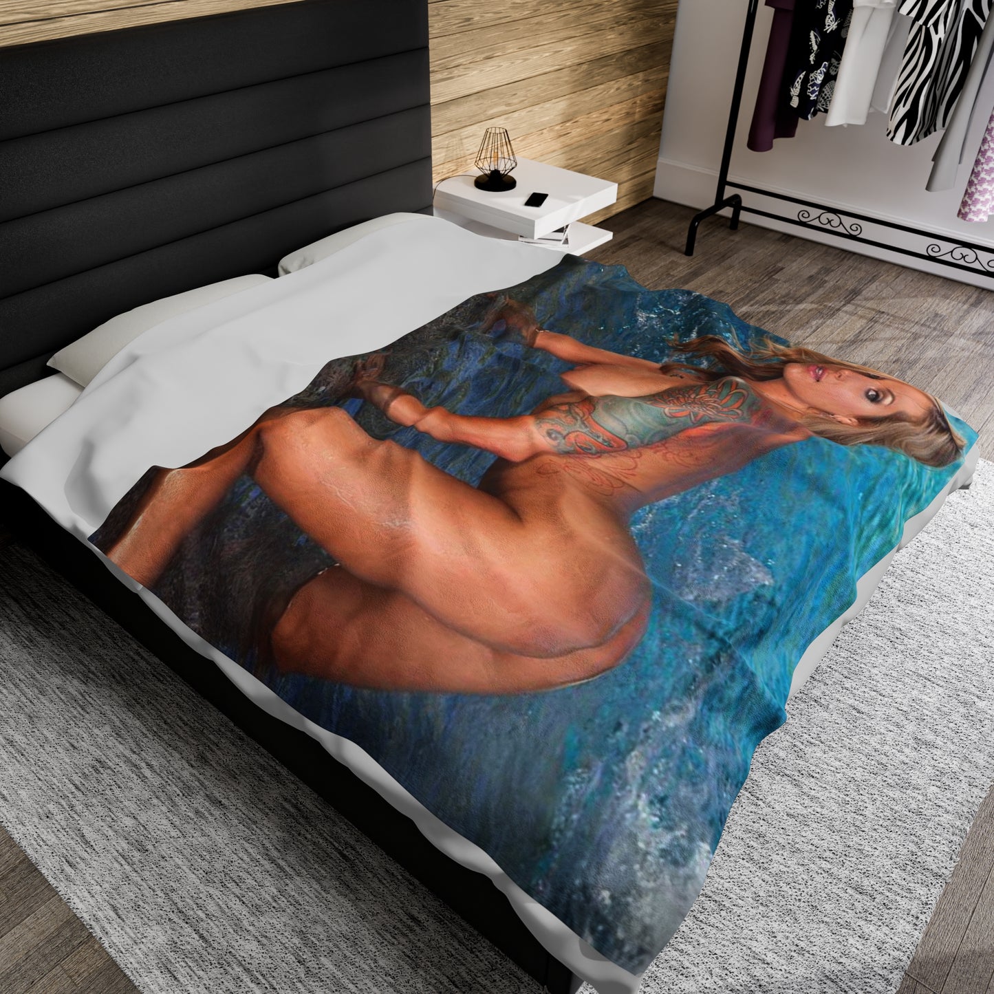 Velveteen Plush Blanket Pornstar Teagan Presley Nude