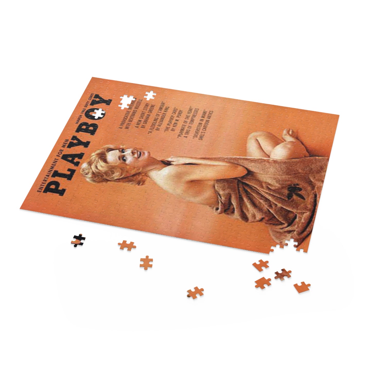 Puzzle (120, 252, 500-Piece) Playboy Cover March 1963