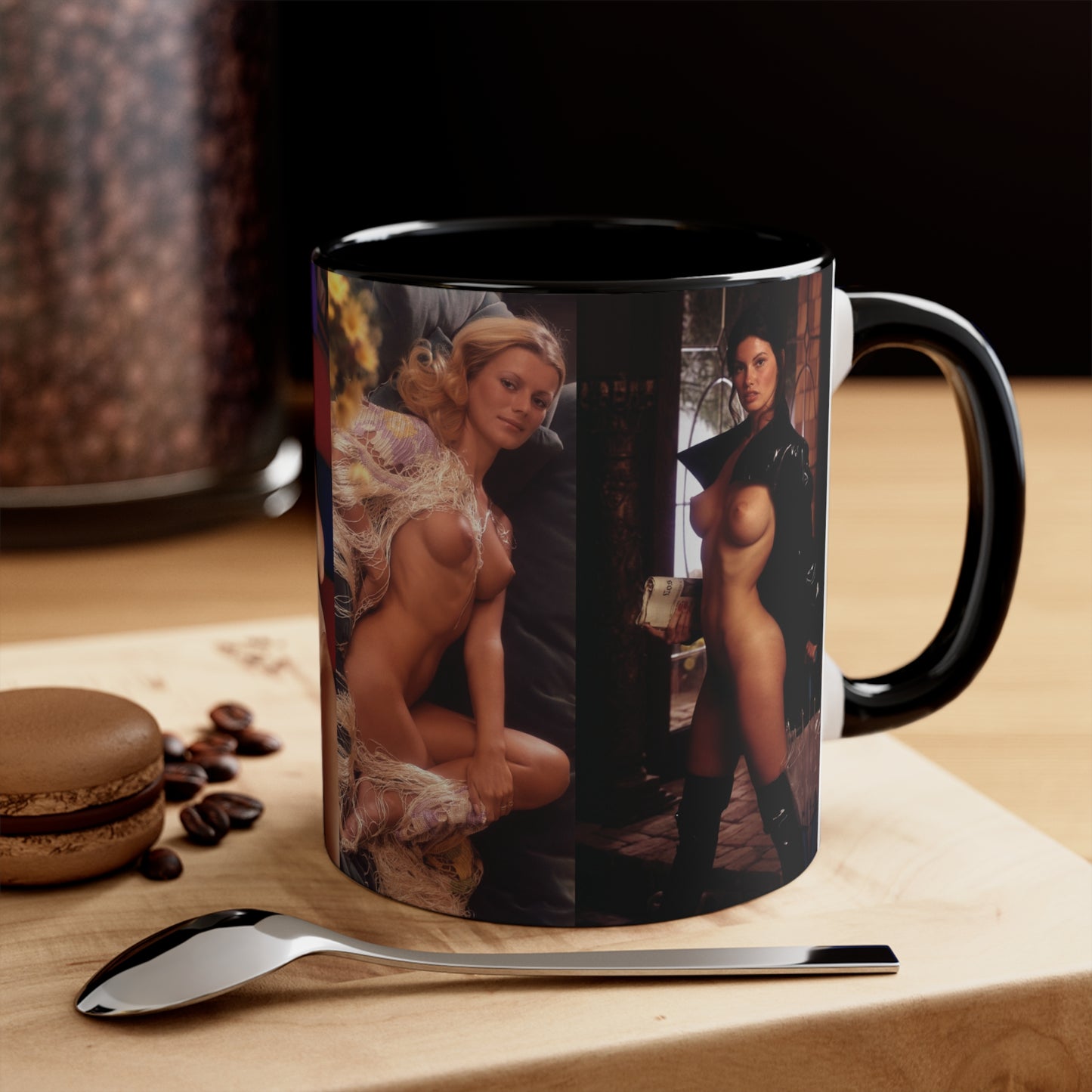 Accent Coffee Mug, 11oz Playboy Playmate 1975 January - April