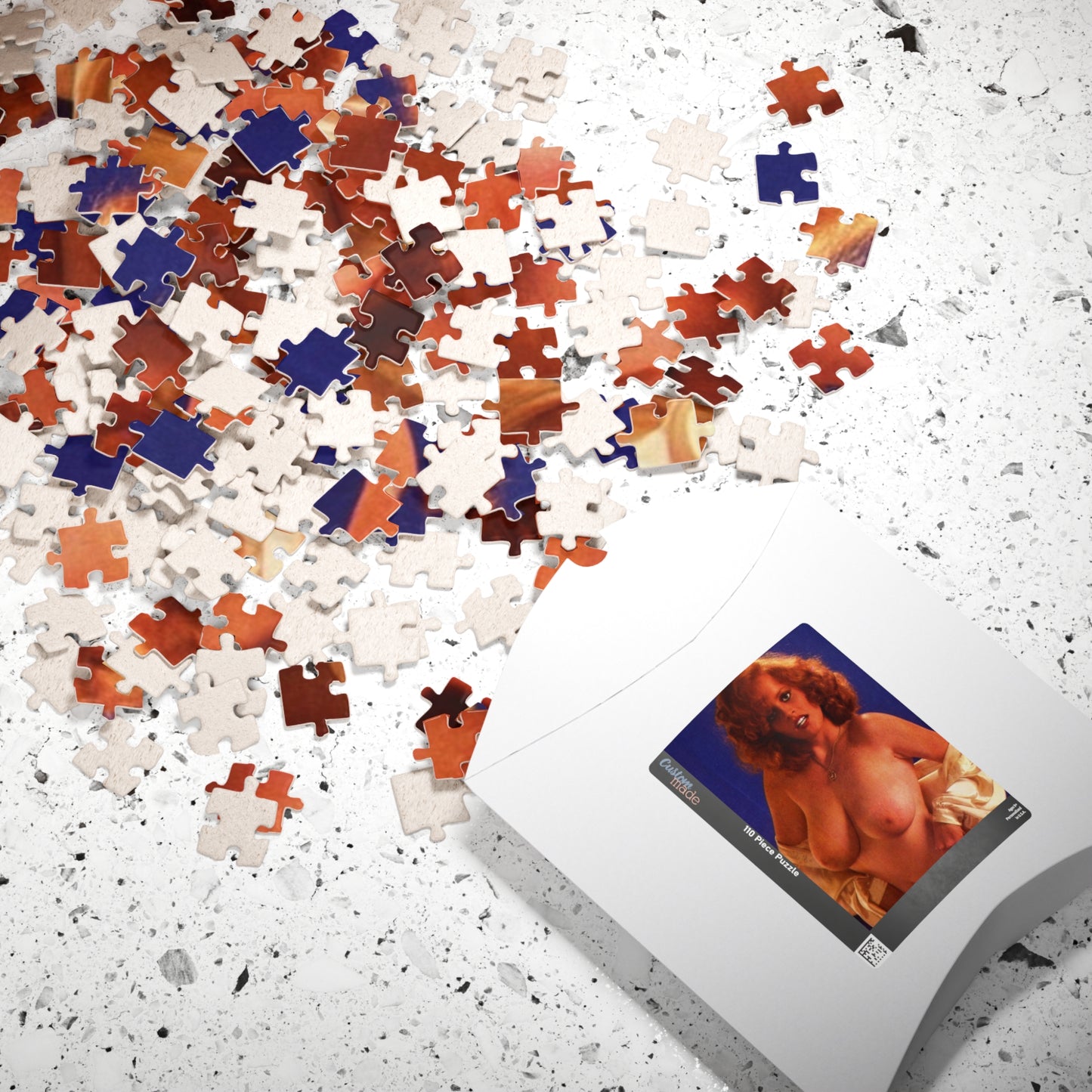 Puzzle (110, 252, 520, 1014-piece) Retro Pornstar Lisa De Leeuw Nude
