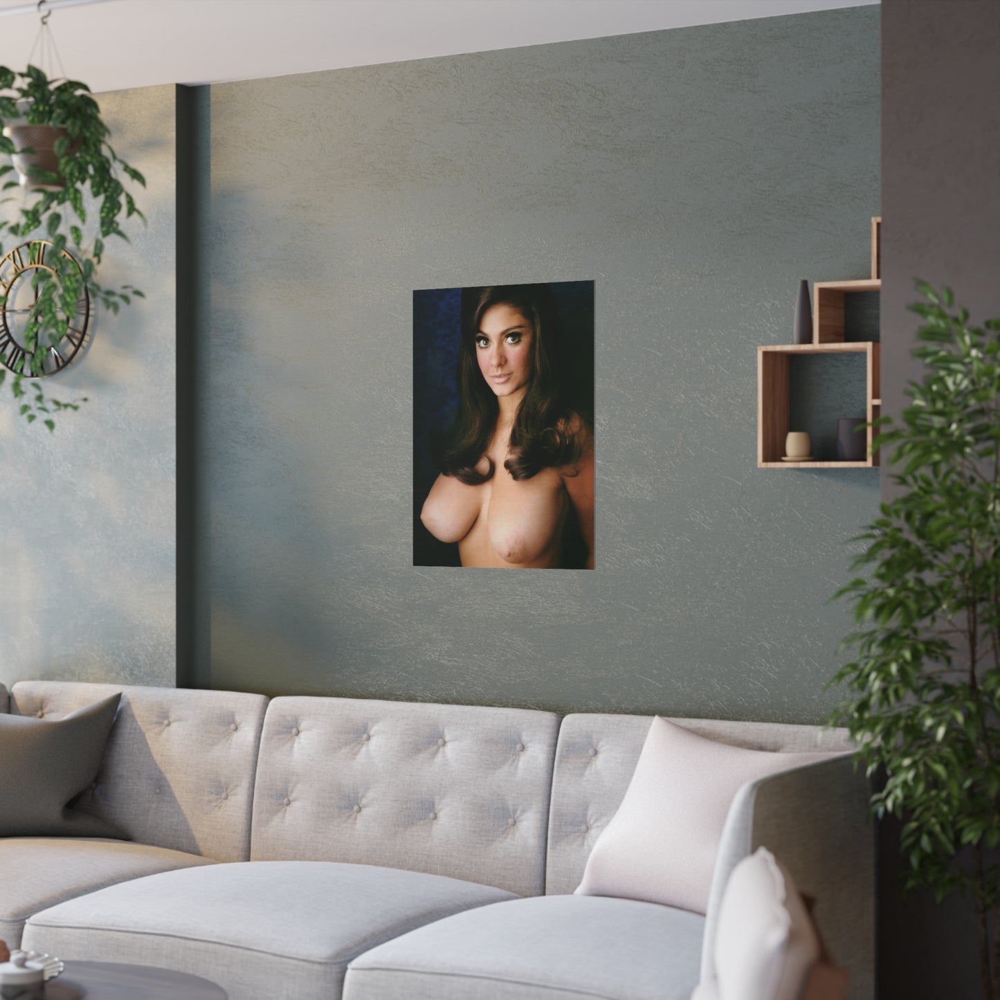 Satin Posters (210gsm) Playboy Playmate Cynthia Myers Nude