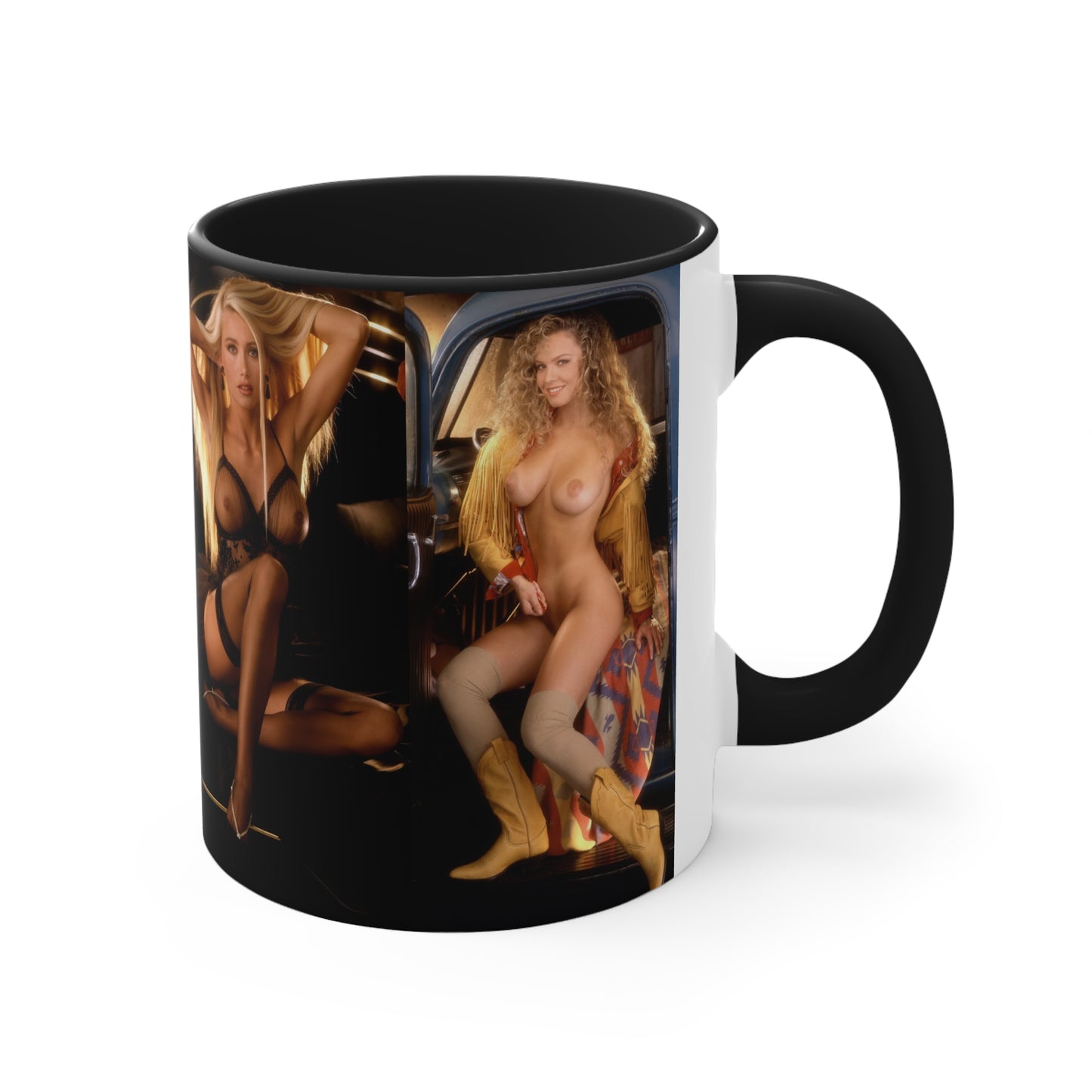 Accent Coffee Mug, 11oz Playboy Playmates 1993 January - April