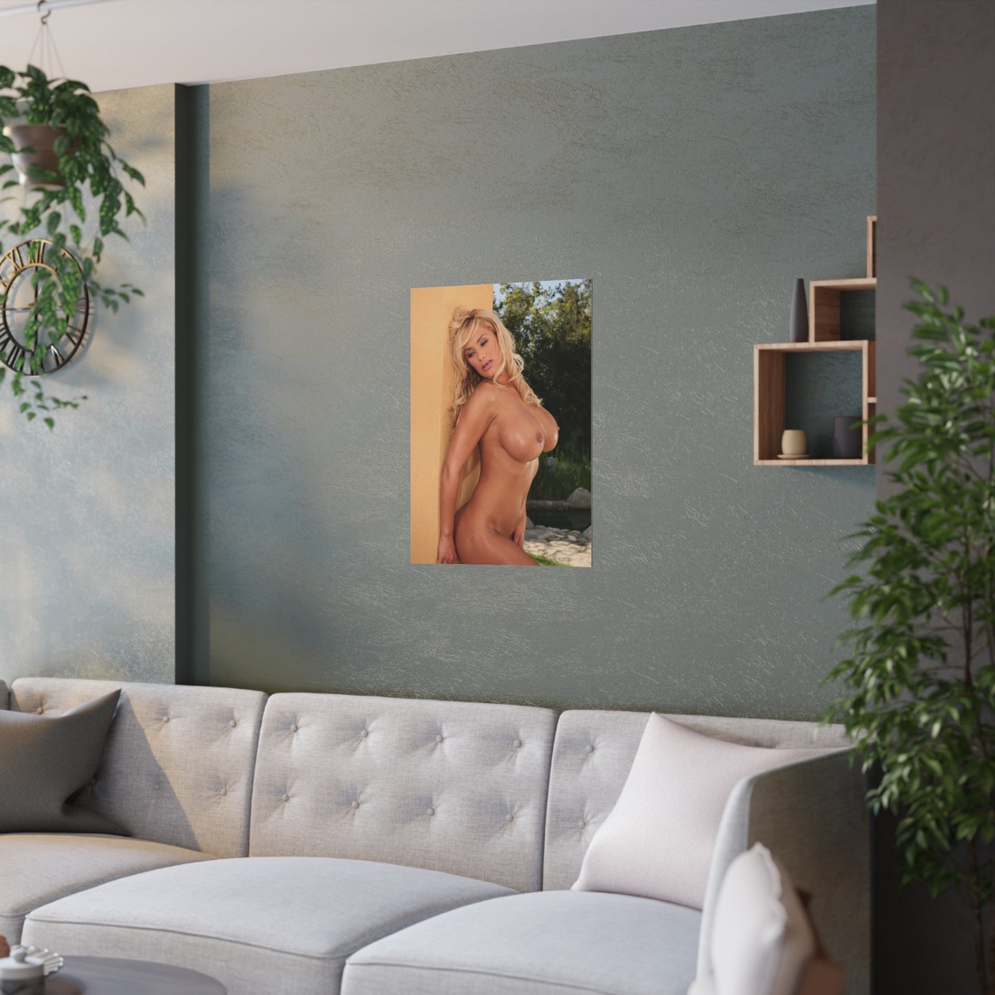 Satin Posters (210gsm) Pornstar Shyla Stylez Nude