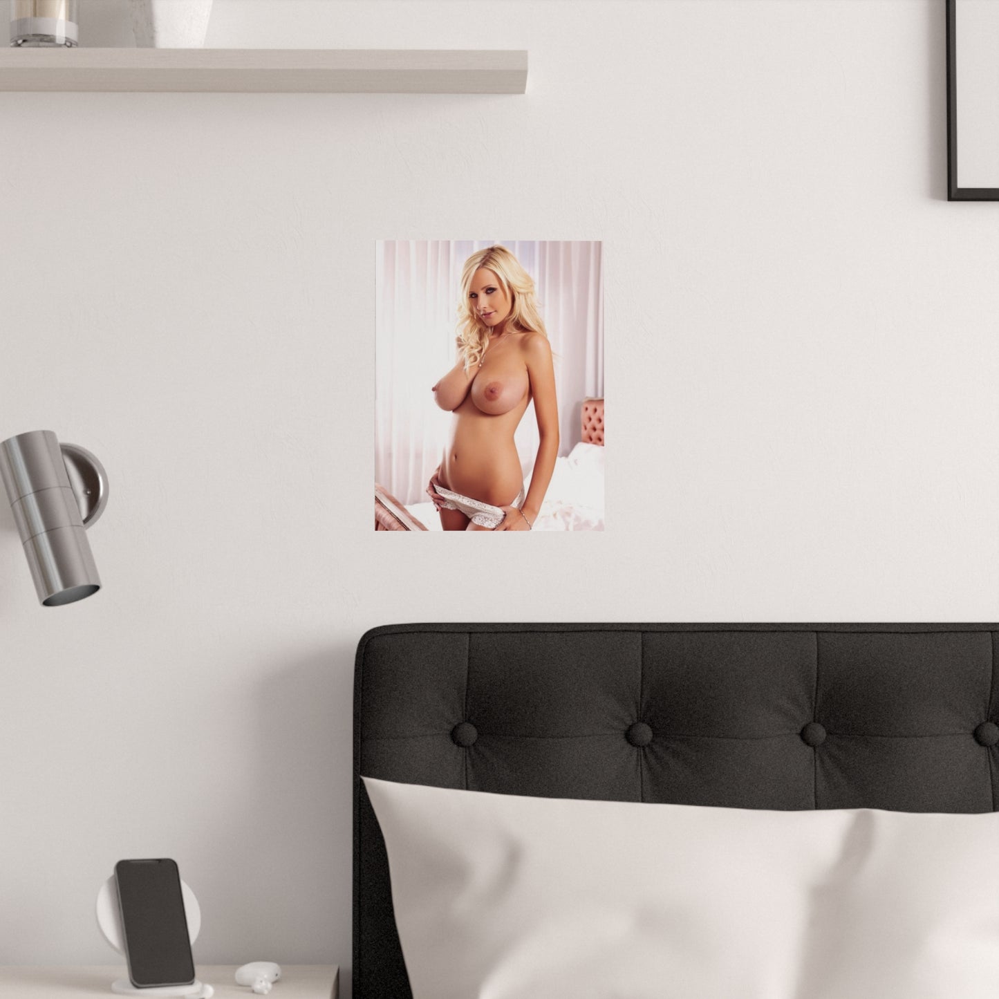Satin Posters (210gsm) Large Natural Breasts