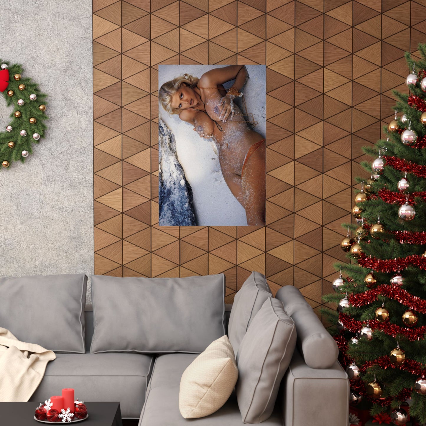 Matte Vertical Posters Anna Nicole Smith Nude