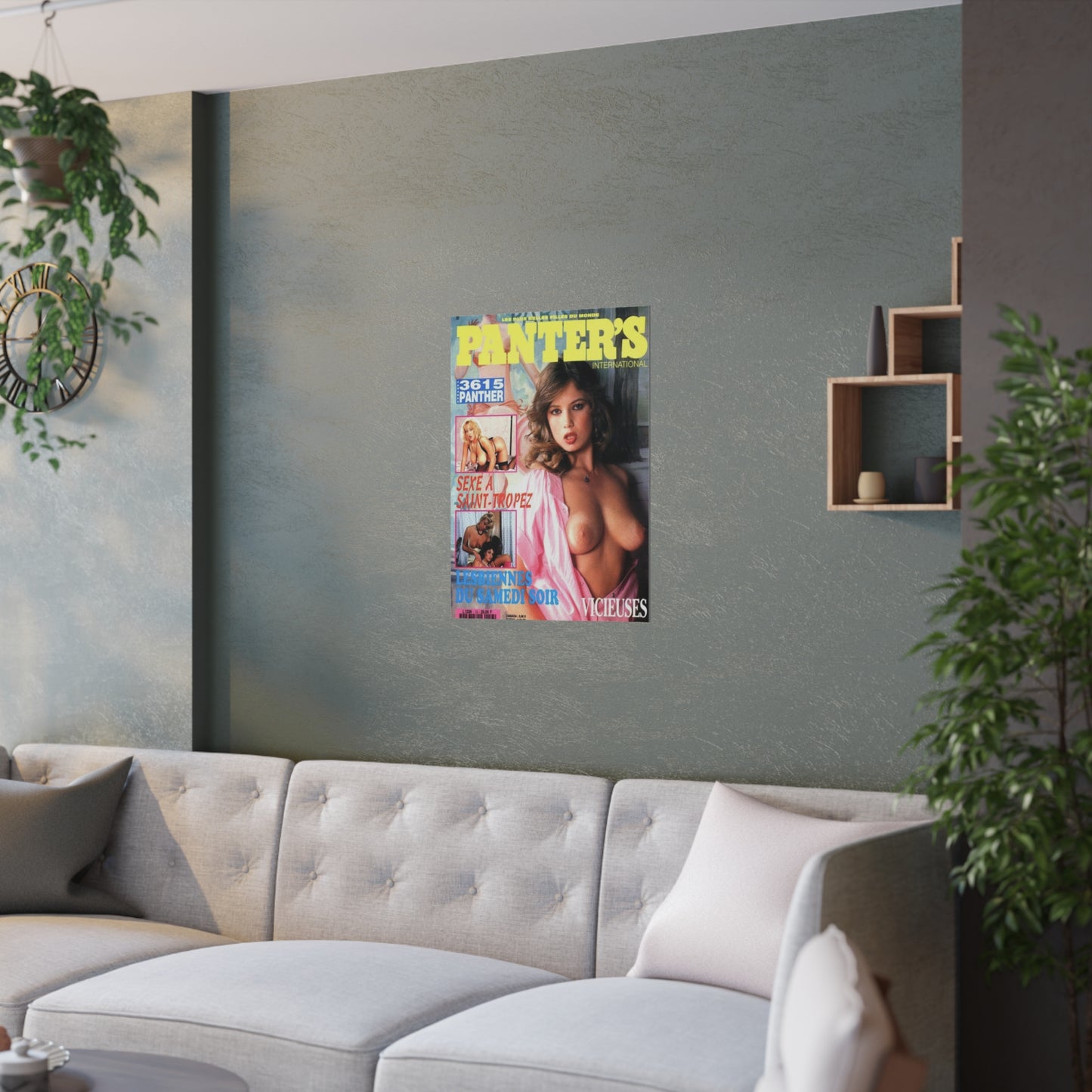 Satin Posters (210gsm) Traci Lords Magazine Cover