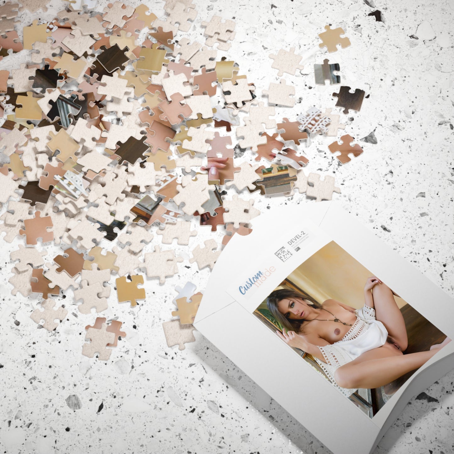 Puzzle (110, 252, 500, 1014-piece) Penthouse Pet January 2014 Allie Haze