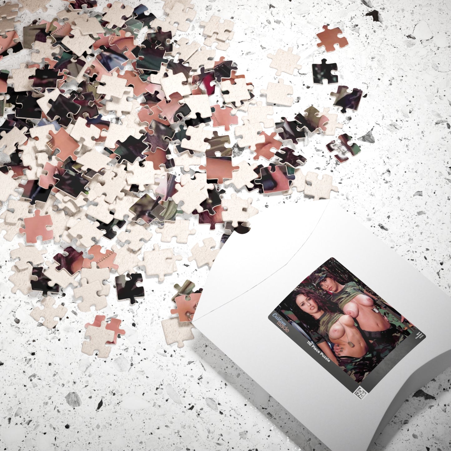 Puzzle (110, 252, 520, 1014-piece) Nude Army Babes