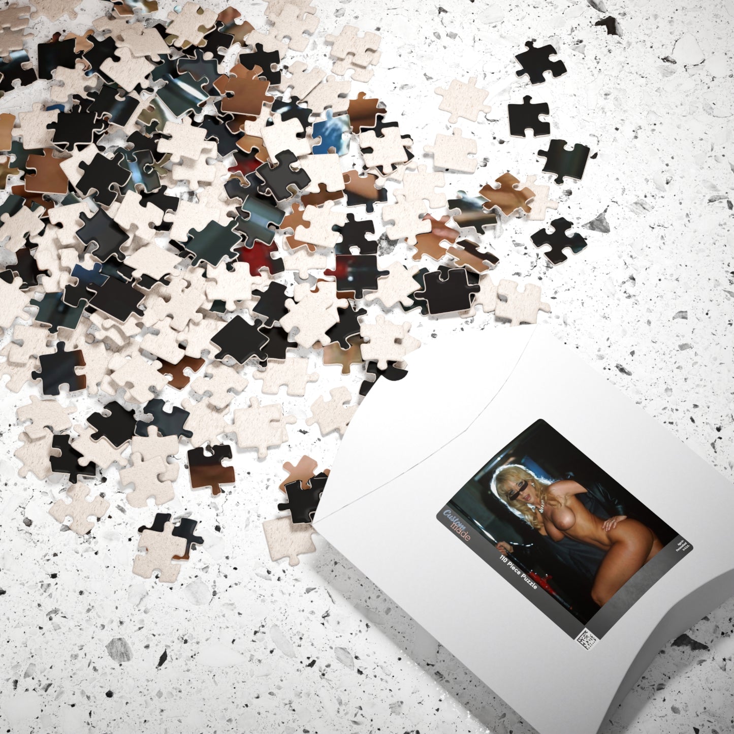 Puzzle (110, 252, 500, 1014-piece) Retro Porn Star Nina Hartley Nude