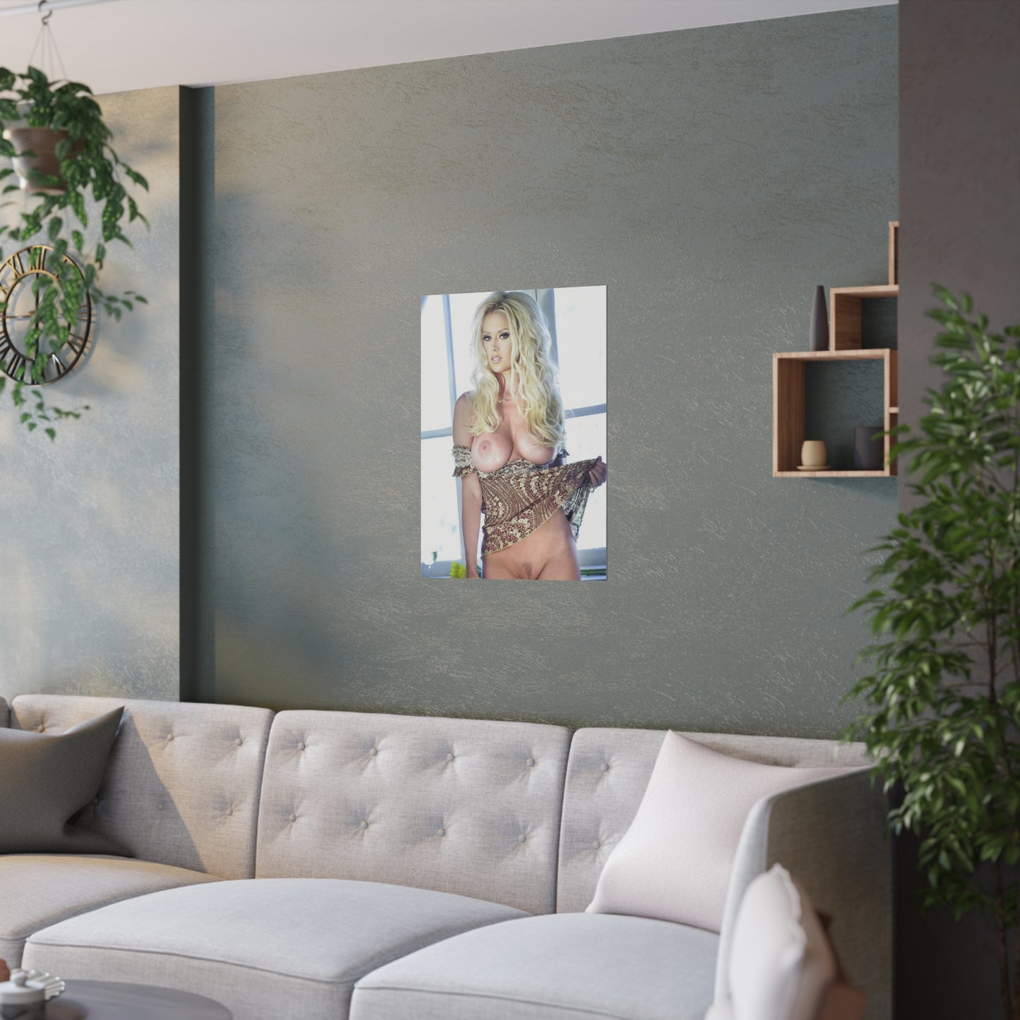 Satin Posters (210gsm) Pornstar Jenna Jameson Nude