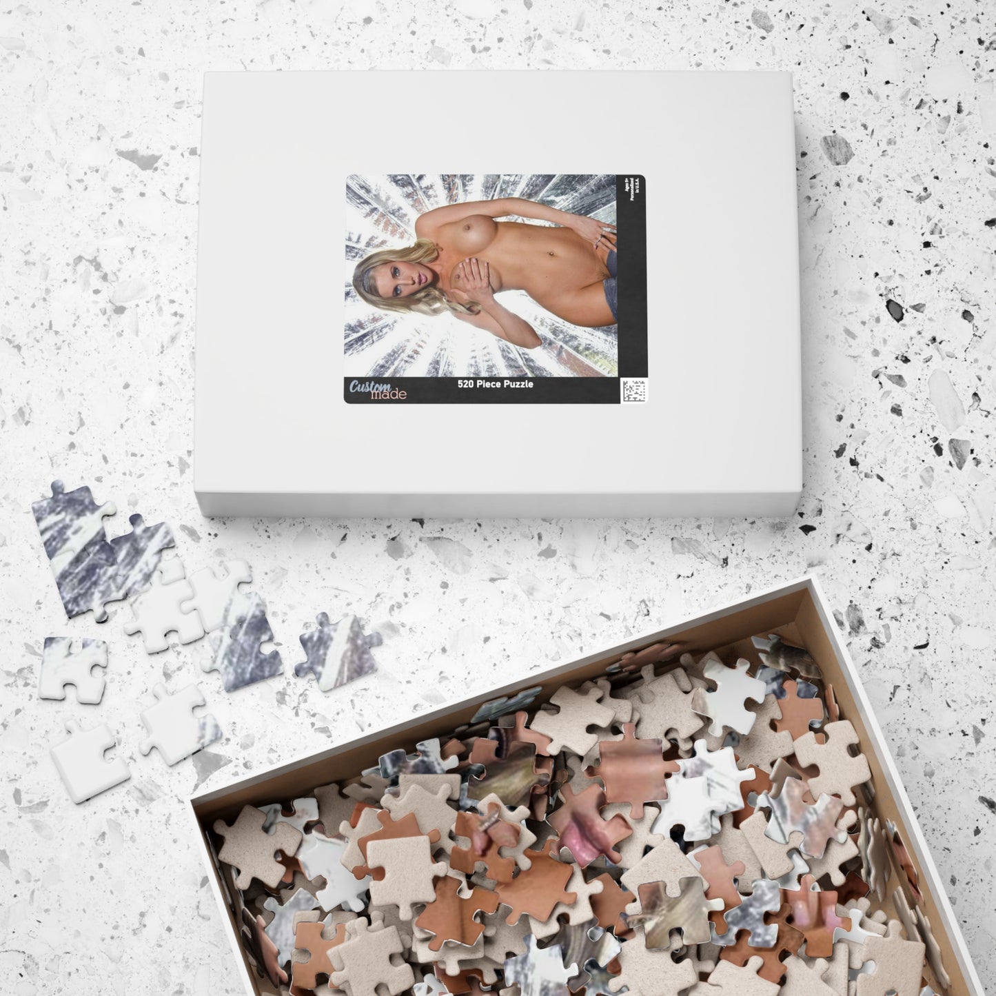 Puzzle (110, 252, 520, 1014-piece) Adult Star Samantha Saint Nude