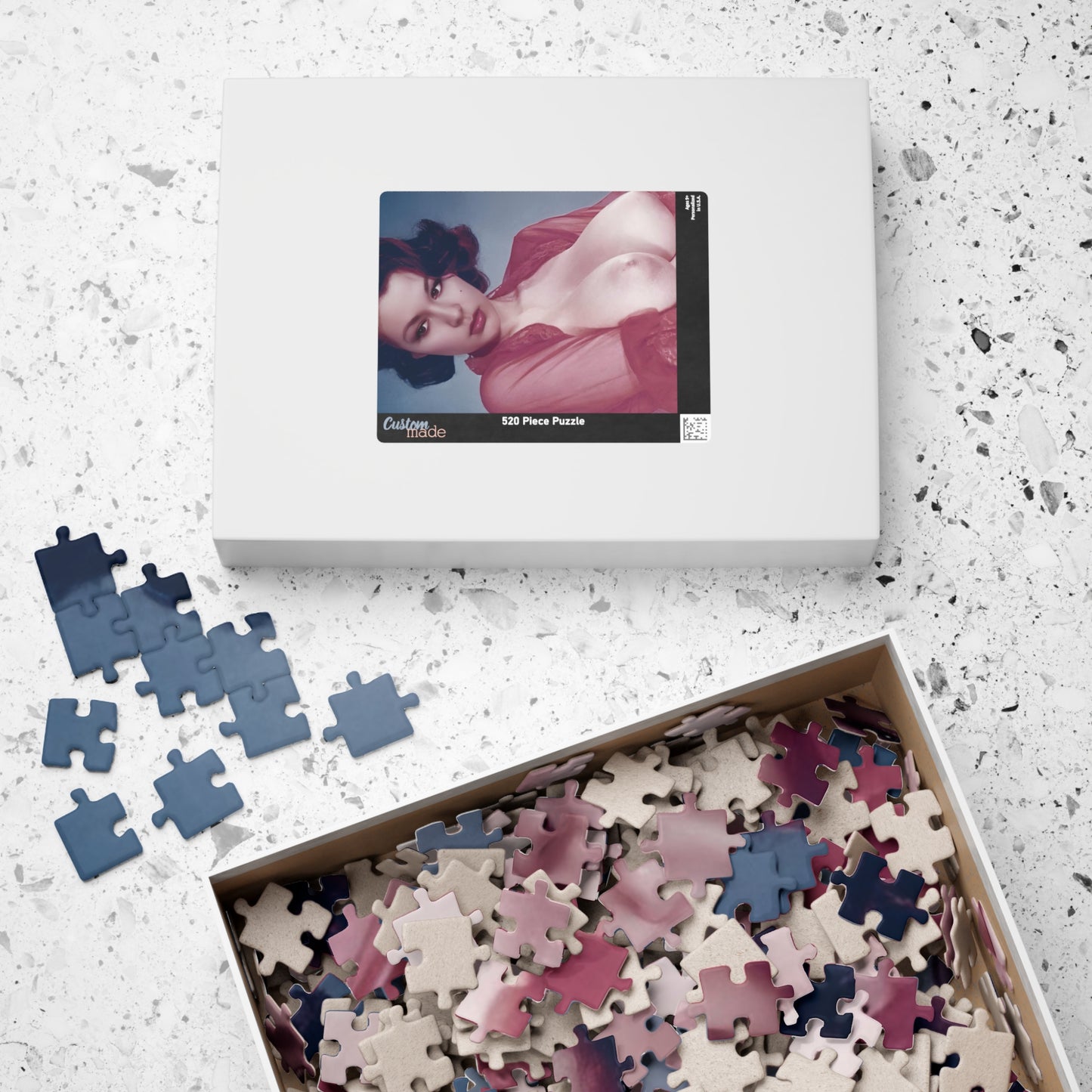 Puzzle (110, 252, 500, 1014-piece) Playmate 1959 Elaine Reynolds Nude
