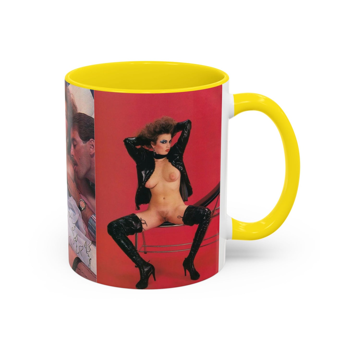 Accent Coffee Mug (11, 15oz) Traci Lords Nude Porn Retro
