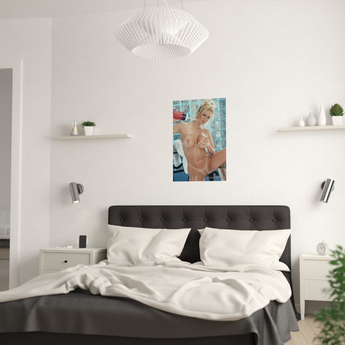 Satin Posters (210gsm) Pornstar Jenna Jameson Nude