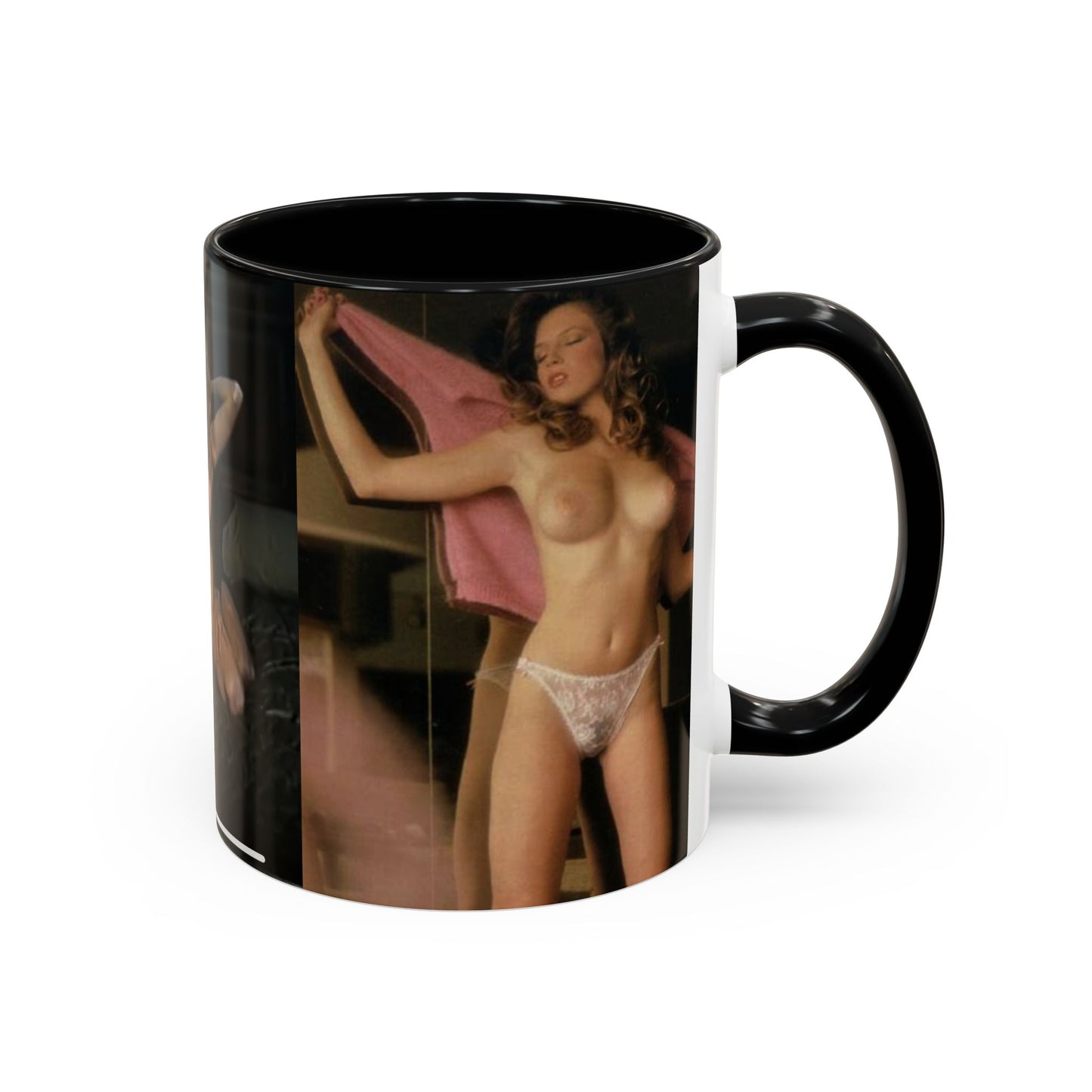 Accent Coffee Mug (11, 15oz) Traci Lords Nude