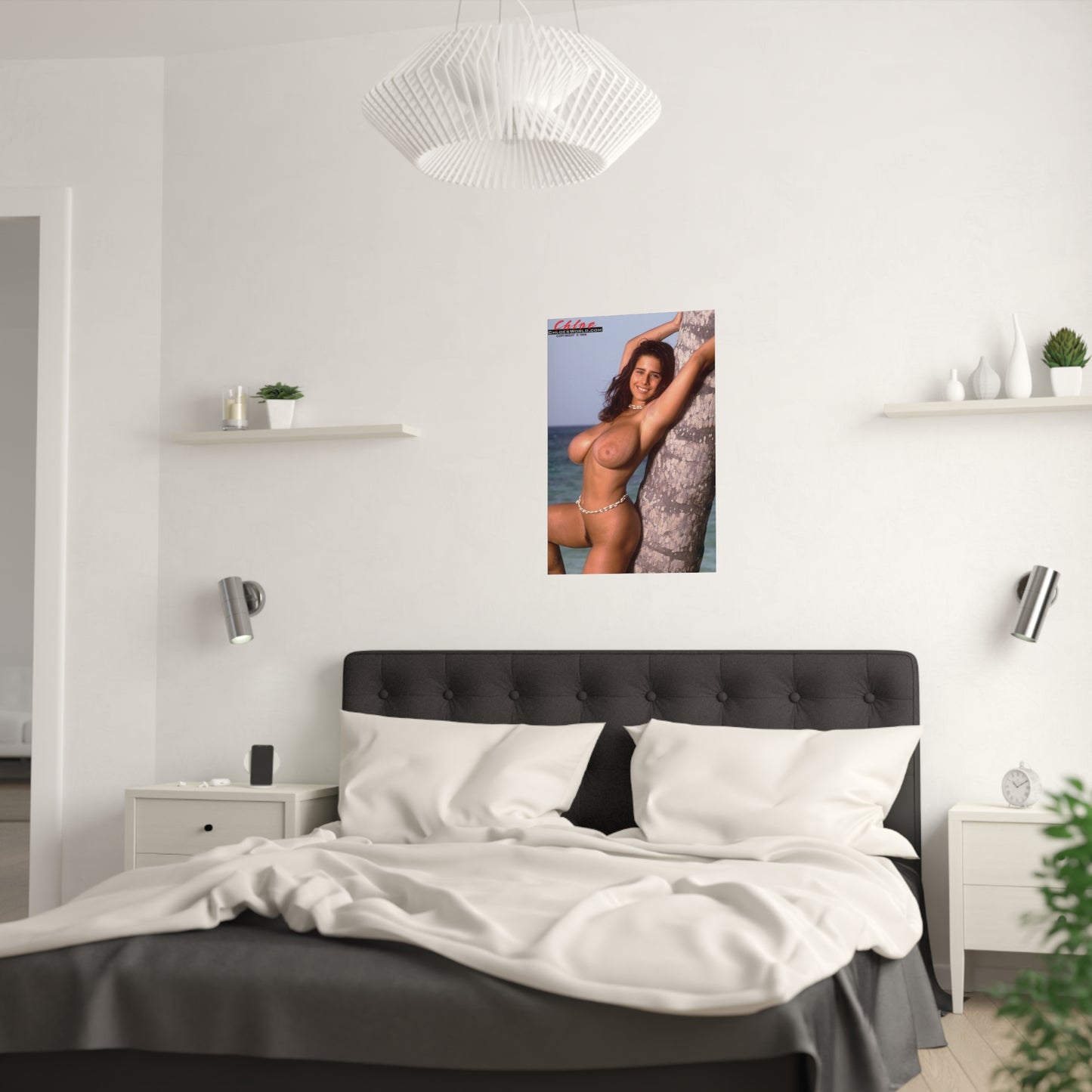 Satin Posters (210gsm) Adult Nude Star Chloe