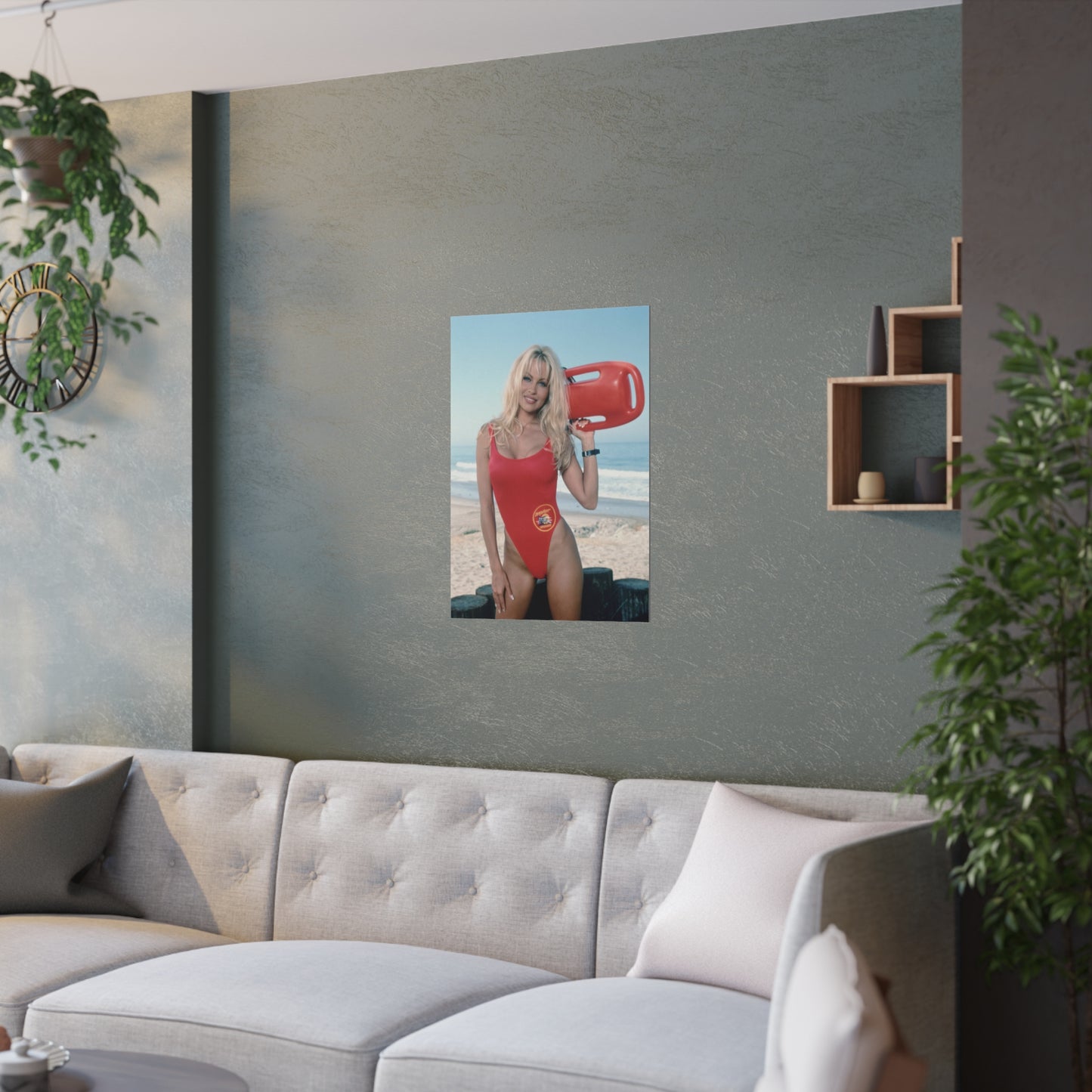 Satin Posters (210gsm) Pamela Anderson Baywatch