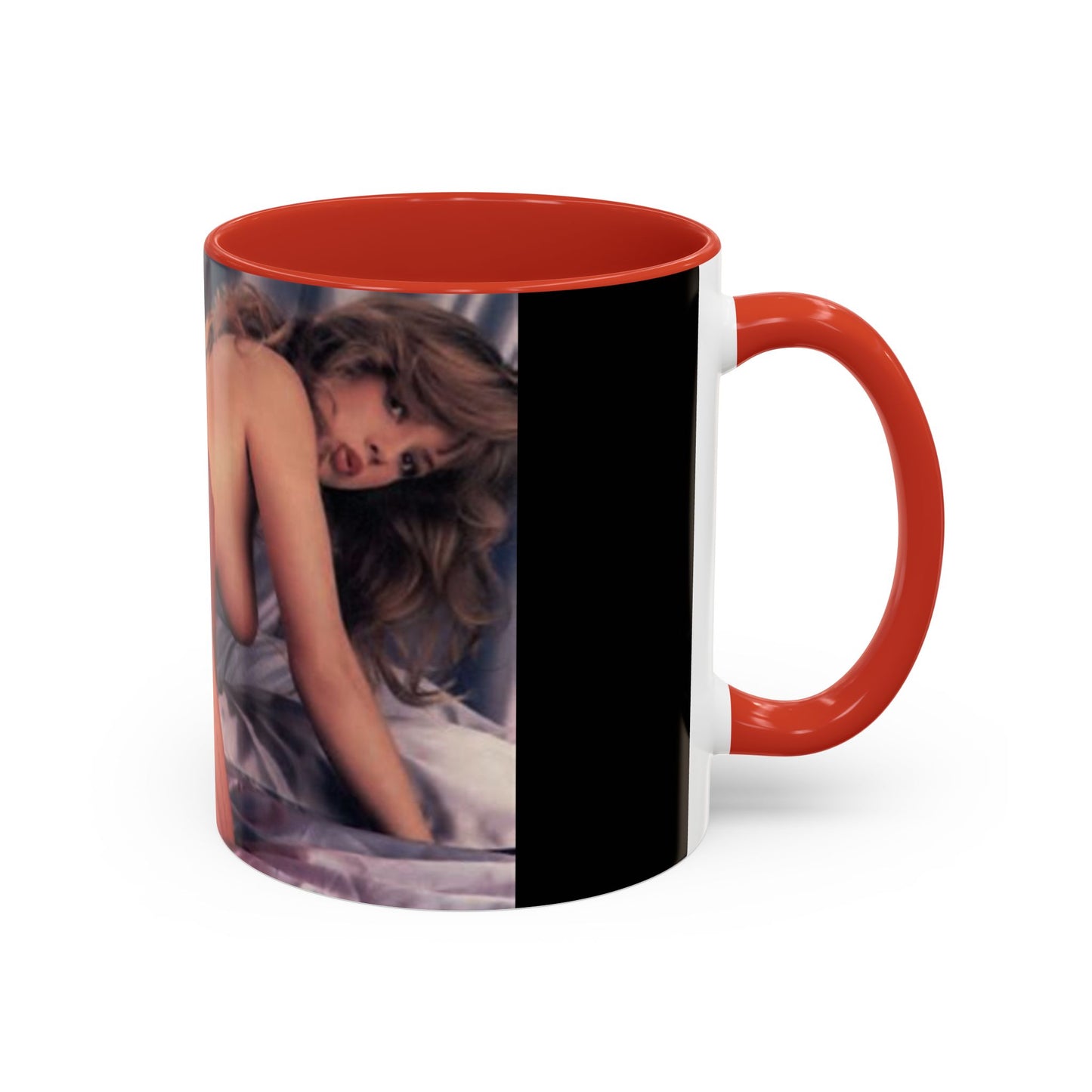 Accent Coffee Mug (11, 15oz) Traci Lords Naked Nude Retro