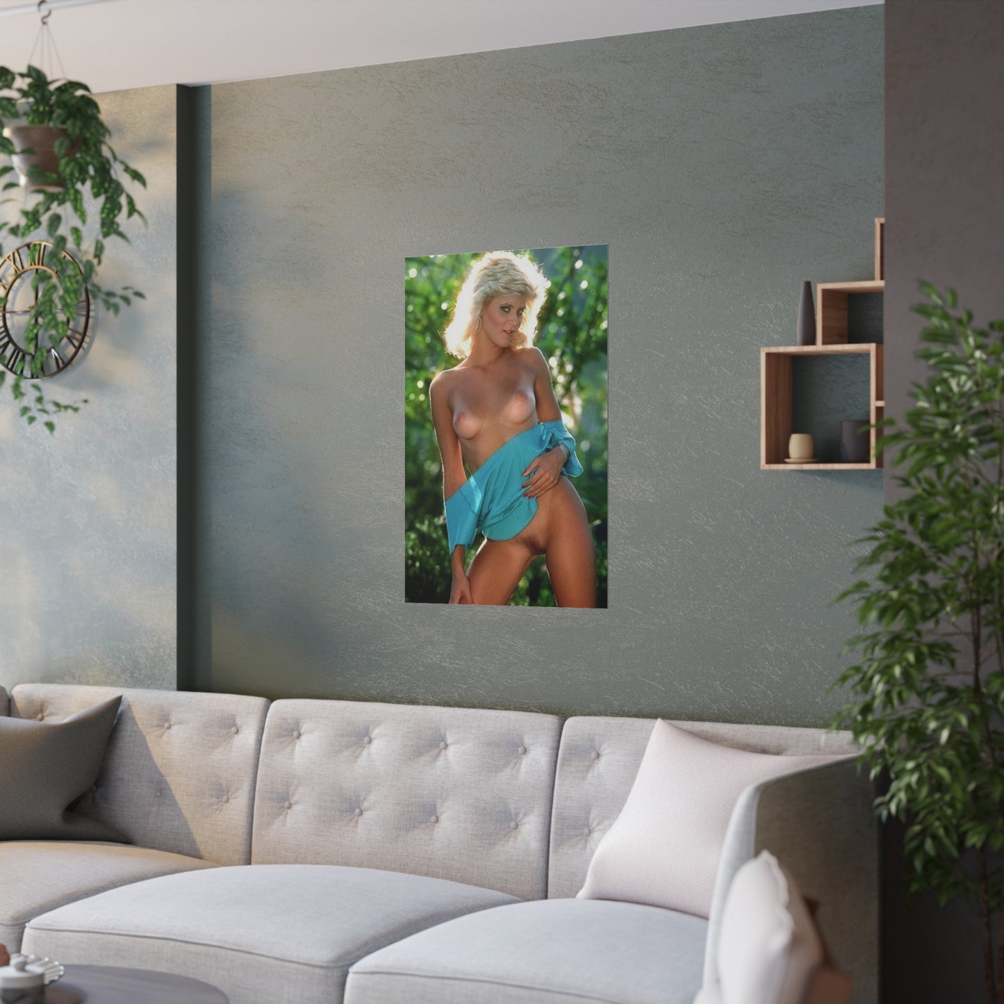 Satin Posters (210gsm) Ginger Lynn Nude