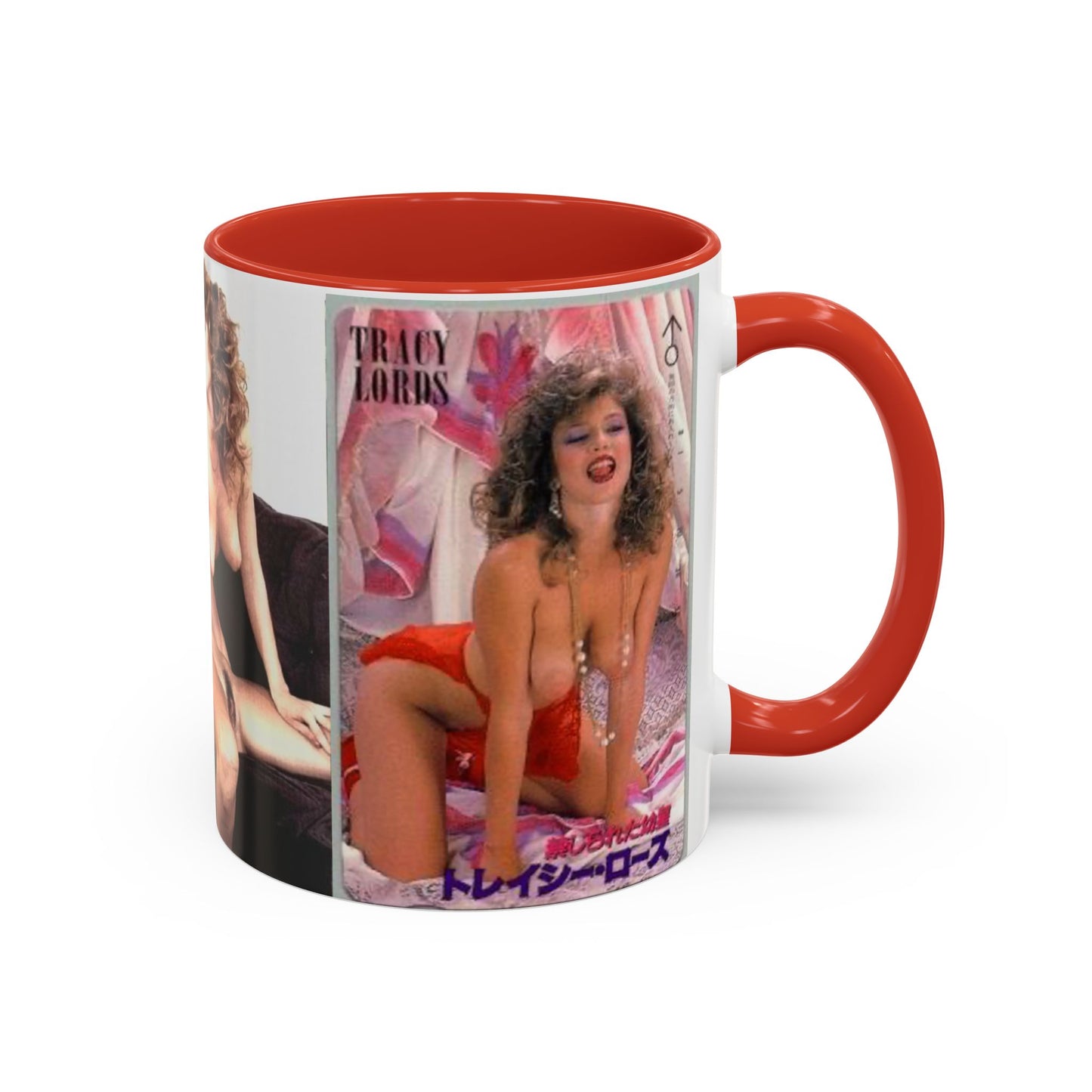 Accent Coffee Mug (11, 15oz) Traci Lords Nude