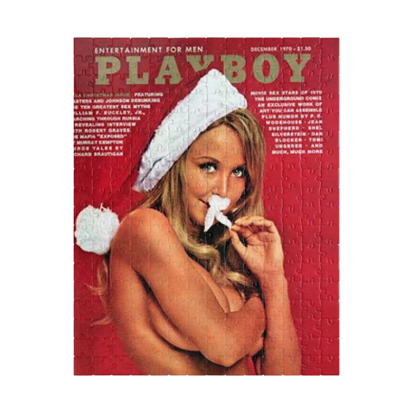 Puzzle (110, 252, 500, 1014-piece) Playboy Cover December 1970