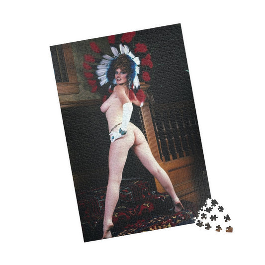 Puzzle (110, 252, 500, 1014-piece) Retro Porn Star Lisa De Leeuw Nude