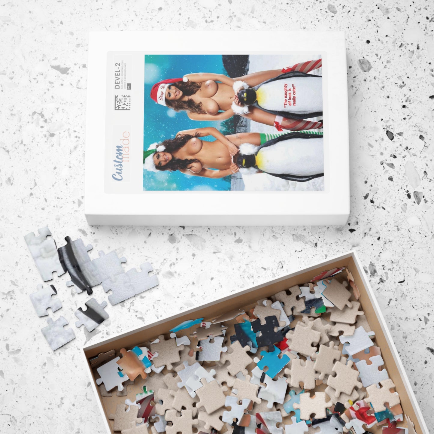 Puzzle (110, 252, 500, 1014-piece) Christmas Pornstars Nude