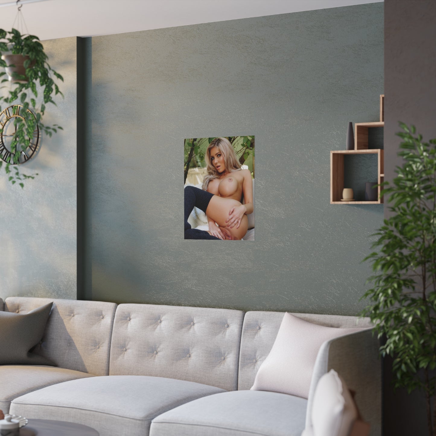 Satin Posters (210gsm) Pet Harli Lotts Nude