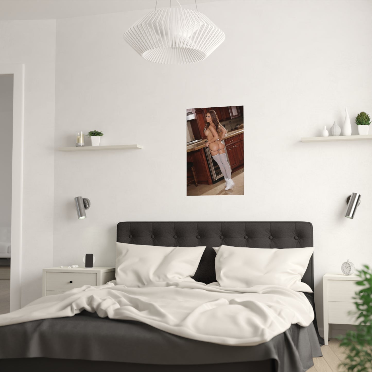 Satin Posters (210gsm) Megan Rain Nude