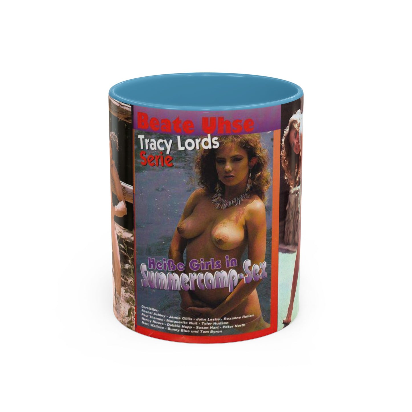 Accent Coffee Mug (11, 15oz) Traci Lords Nude