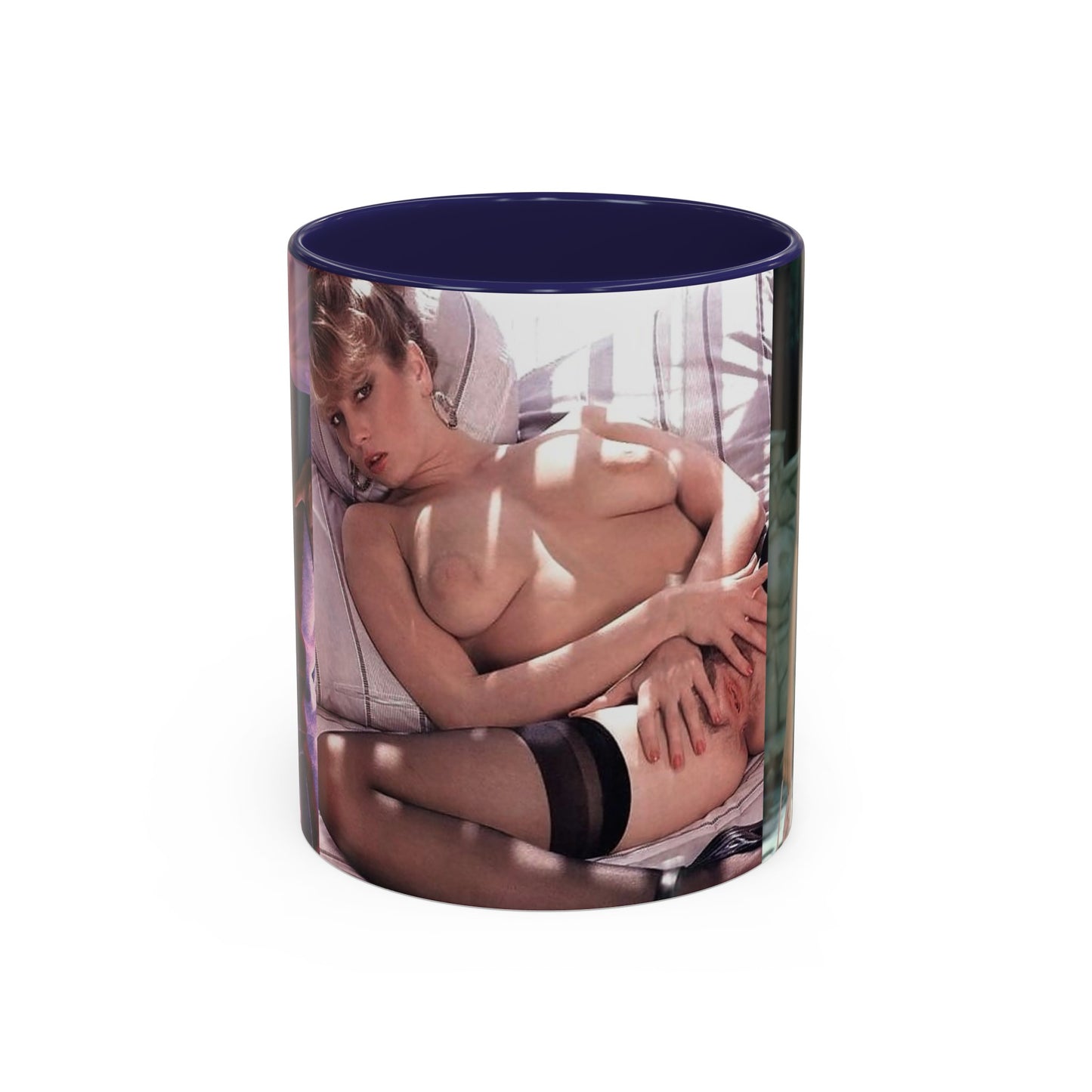 Accent Coffee Mug (11, 15oz) Traci Lords Nude Naked Retro Fuck Sex