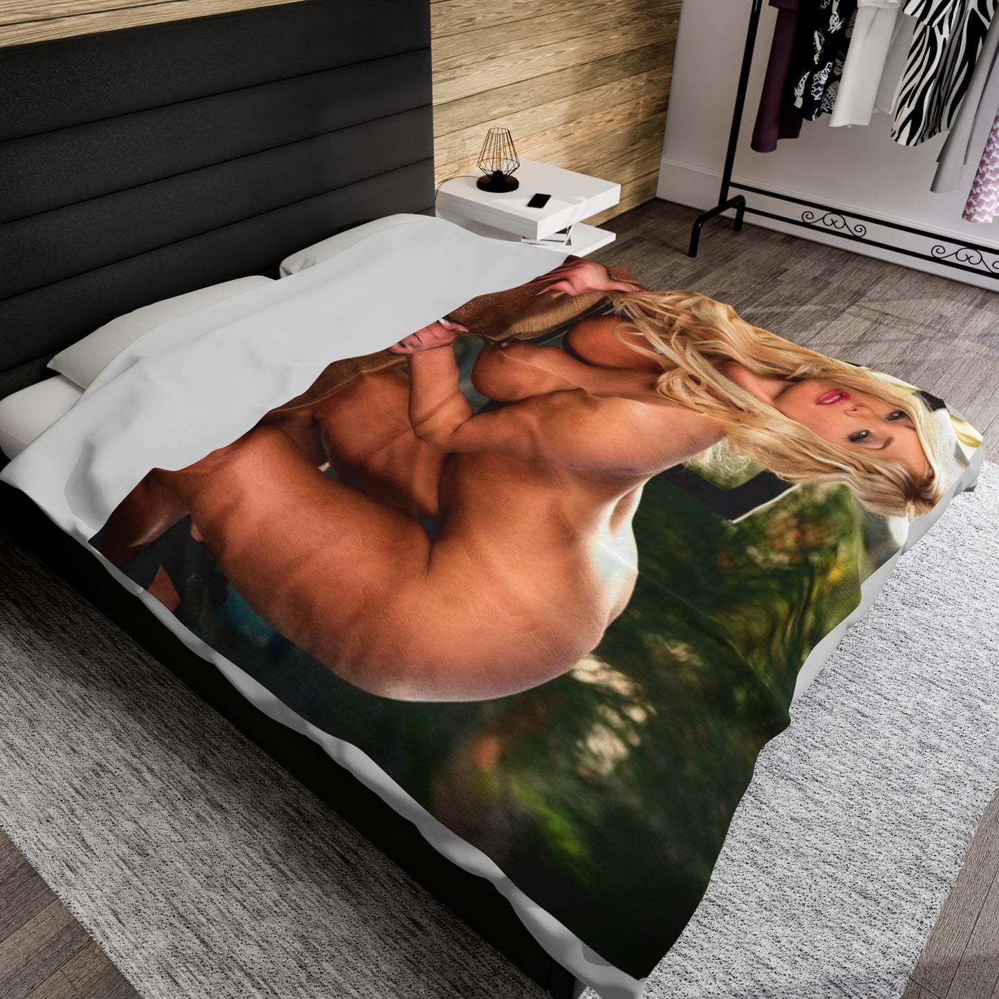 Velveteen Plush Blanket Pornstar Shyla Stylez Nude