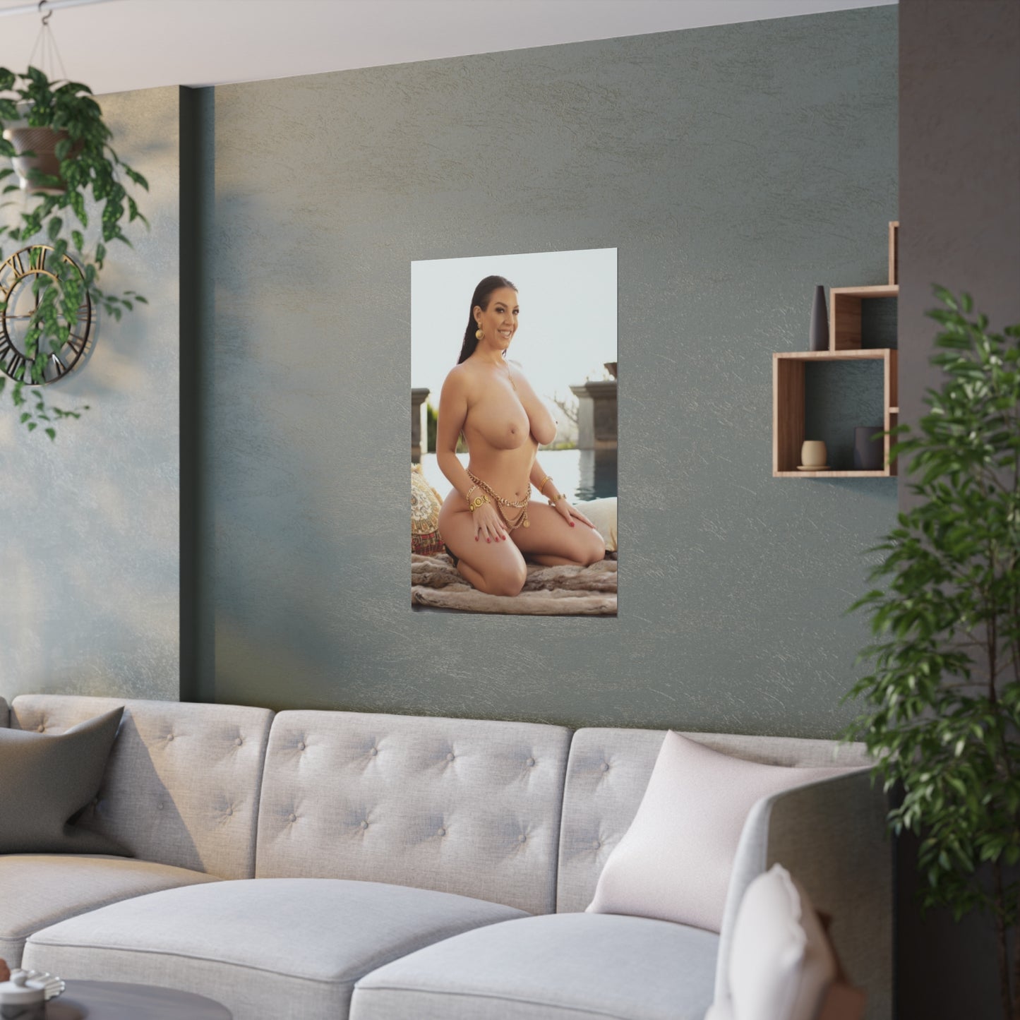 Satin Posters (210gsm) Penthouse Pet October 2021 Angela White