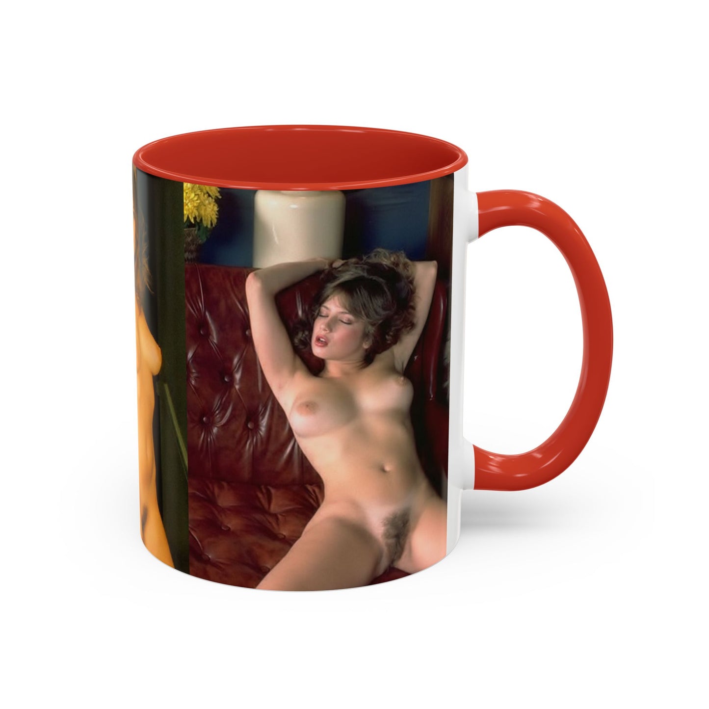 Accent Coffee Mug (11, 15oz) Traci Lords Nude
